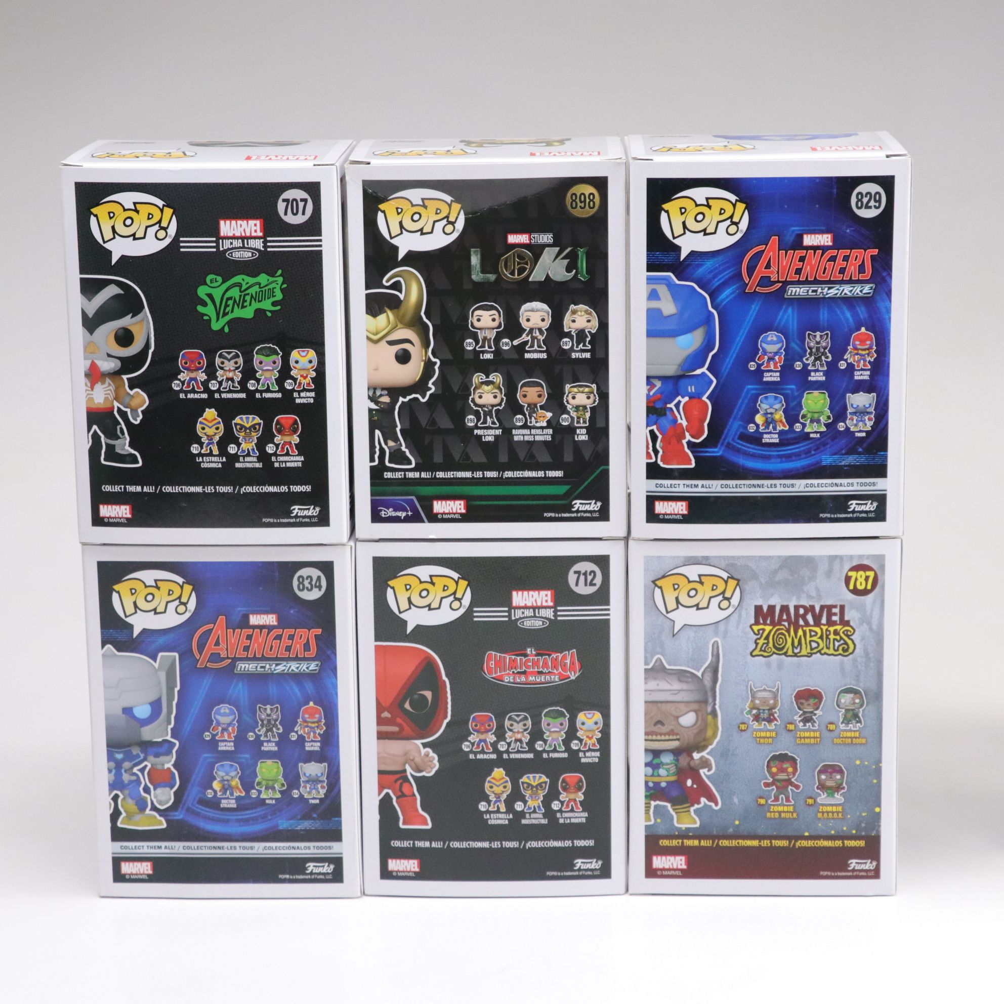 Marvel Comics Funko Pop! Vinyl Figurine Collection