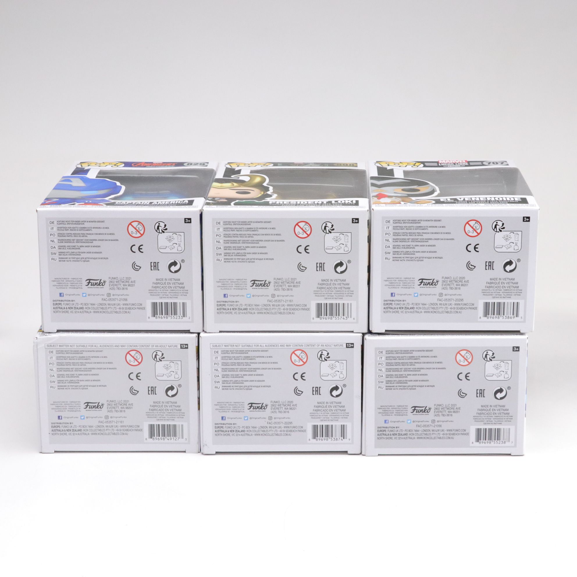 Marvel Comics Funko Pop! Vinyl Figurine Collection