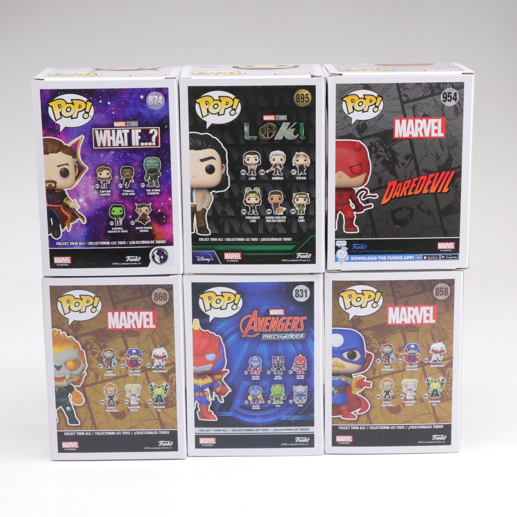 Marvel Comics Funko Pop! Vinyl Figurine Collection