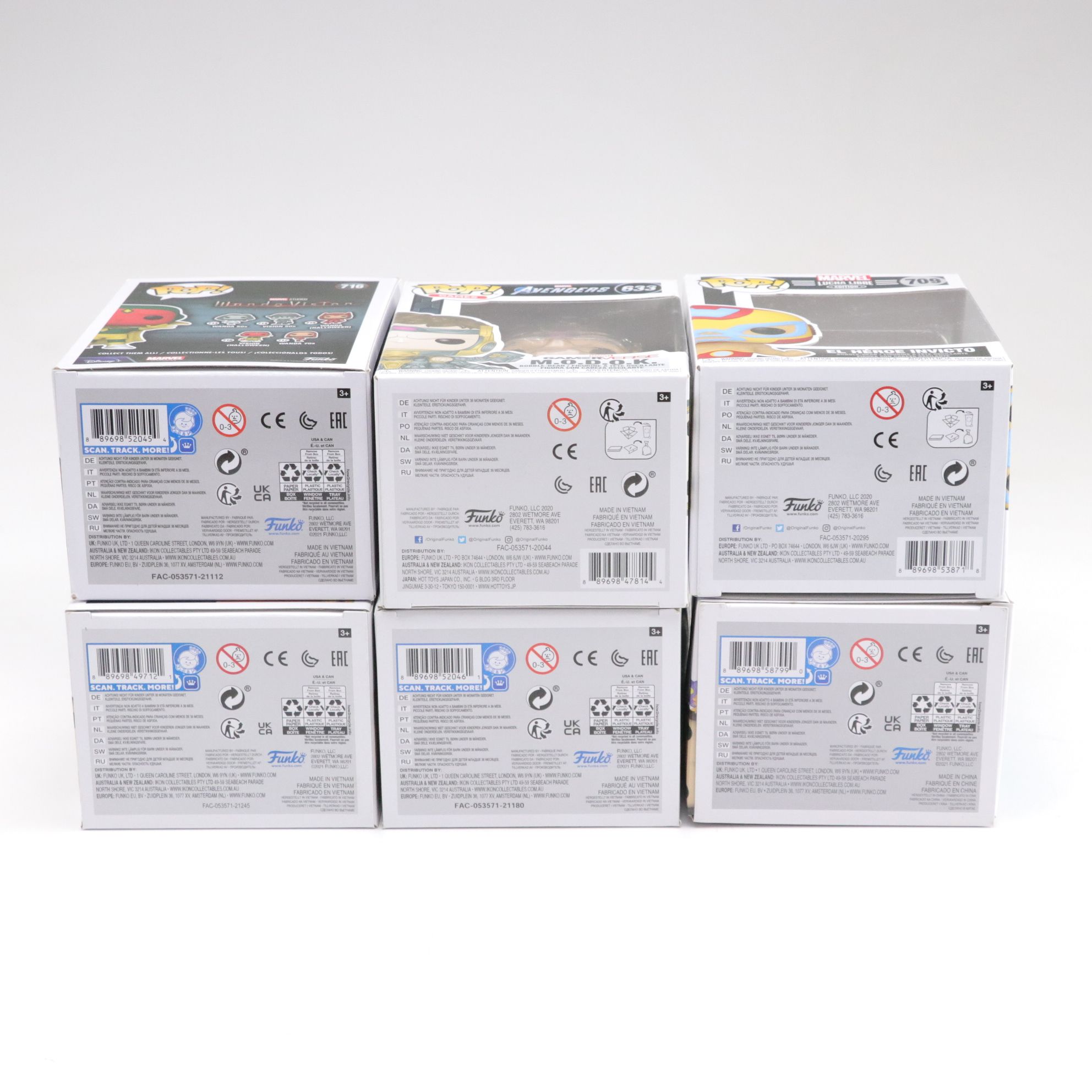 Marvel Comics Funko Pop! Vinyl Figurine Collection