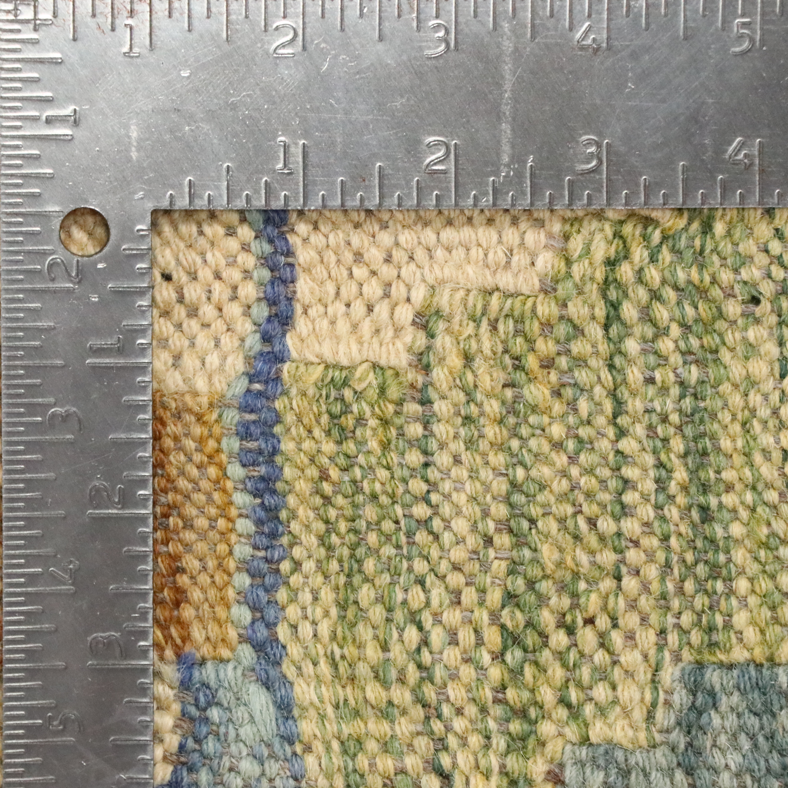 5' x 6'6 Handwoven Pakistani Kilim Area Rug