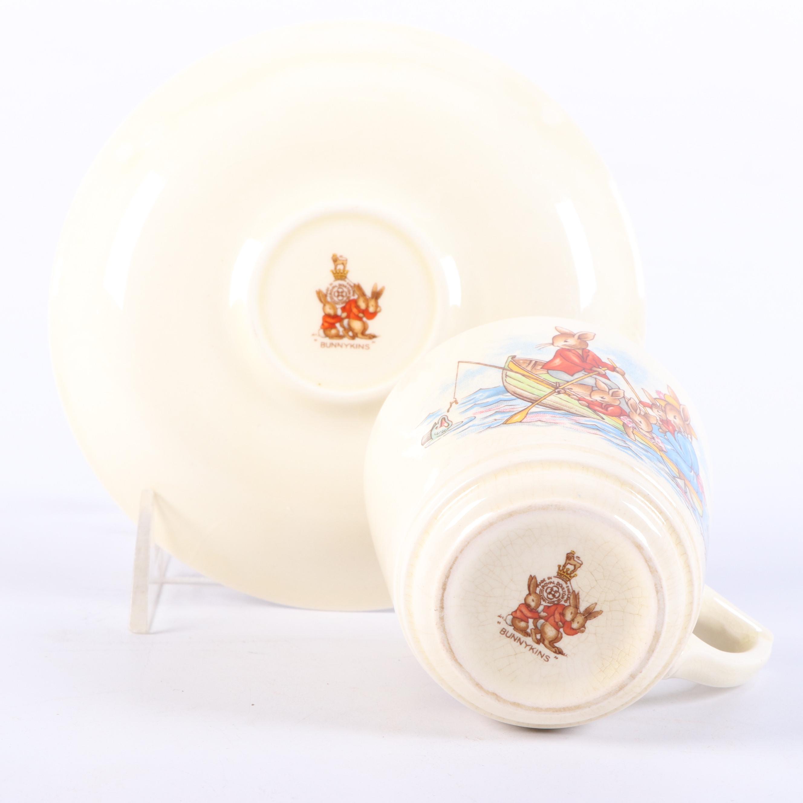 Aladdin "Steve Canyon" Lunchbox and Thermos with Other Tableware