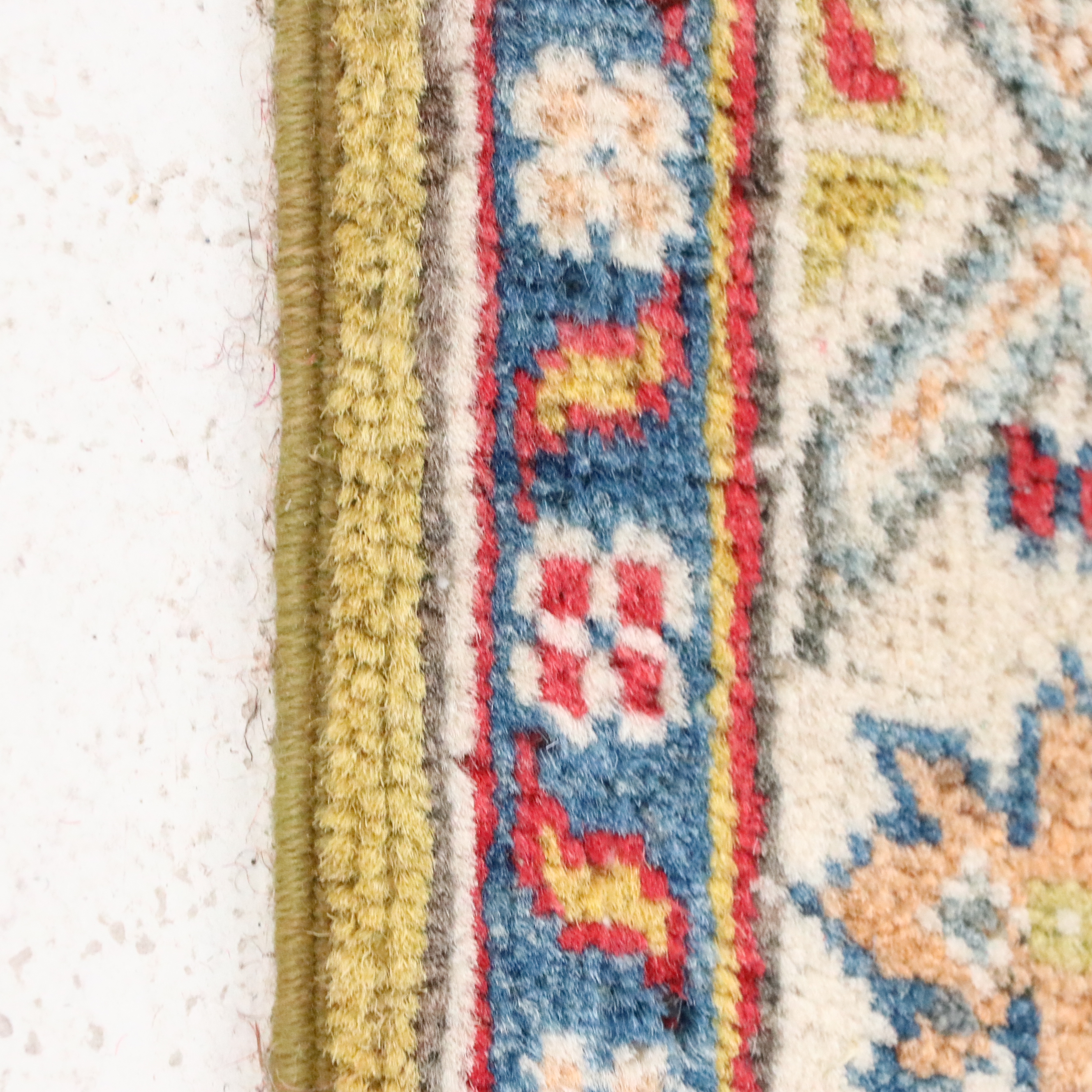 2'8 x 9'7 Hand-Knotted Afghan Kazak Carpet Runner