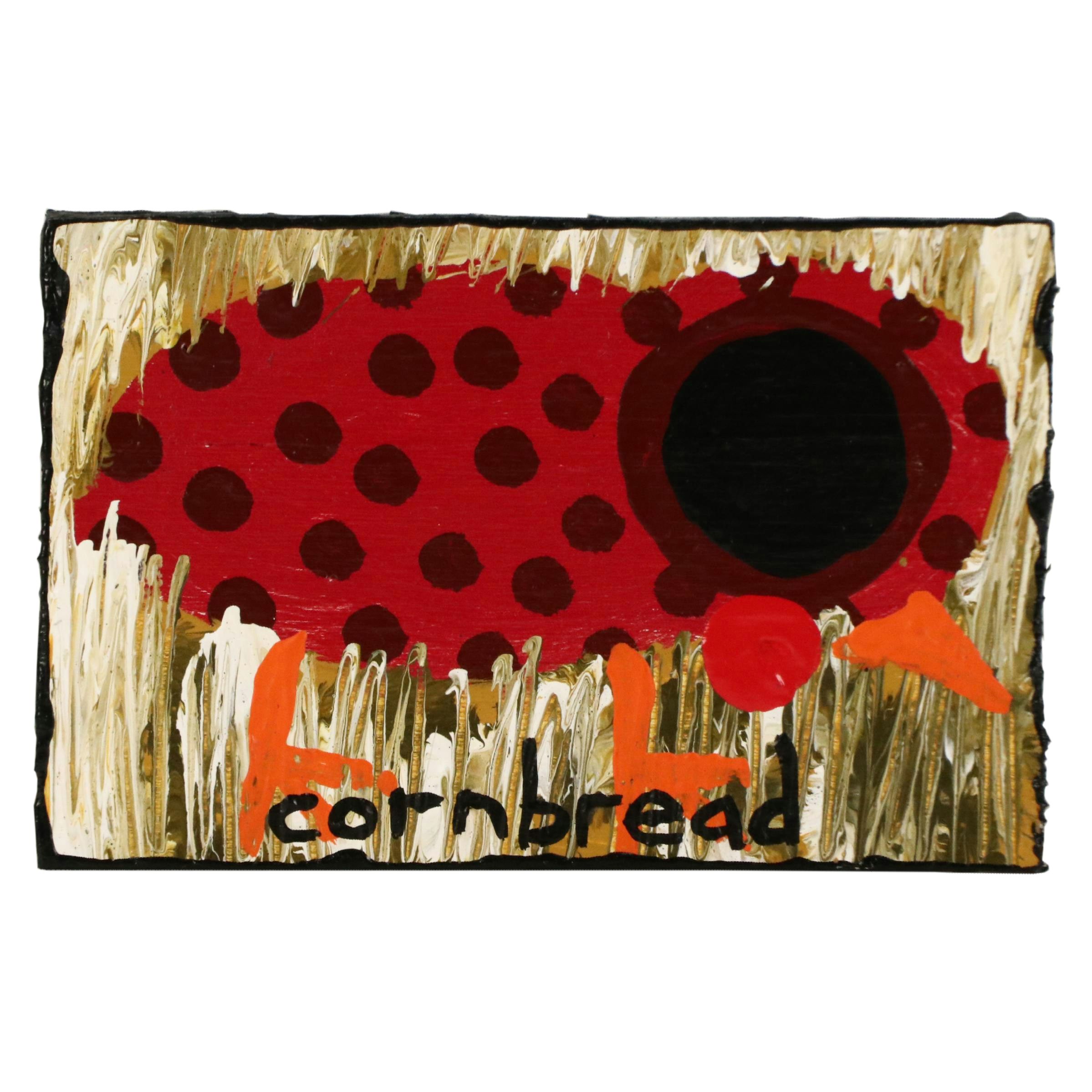 John "Cornbread" Anderson Acrylic Painting "Chick," 21st Century