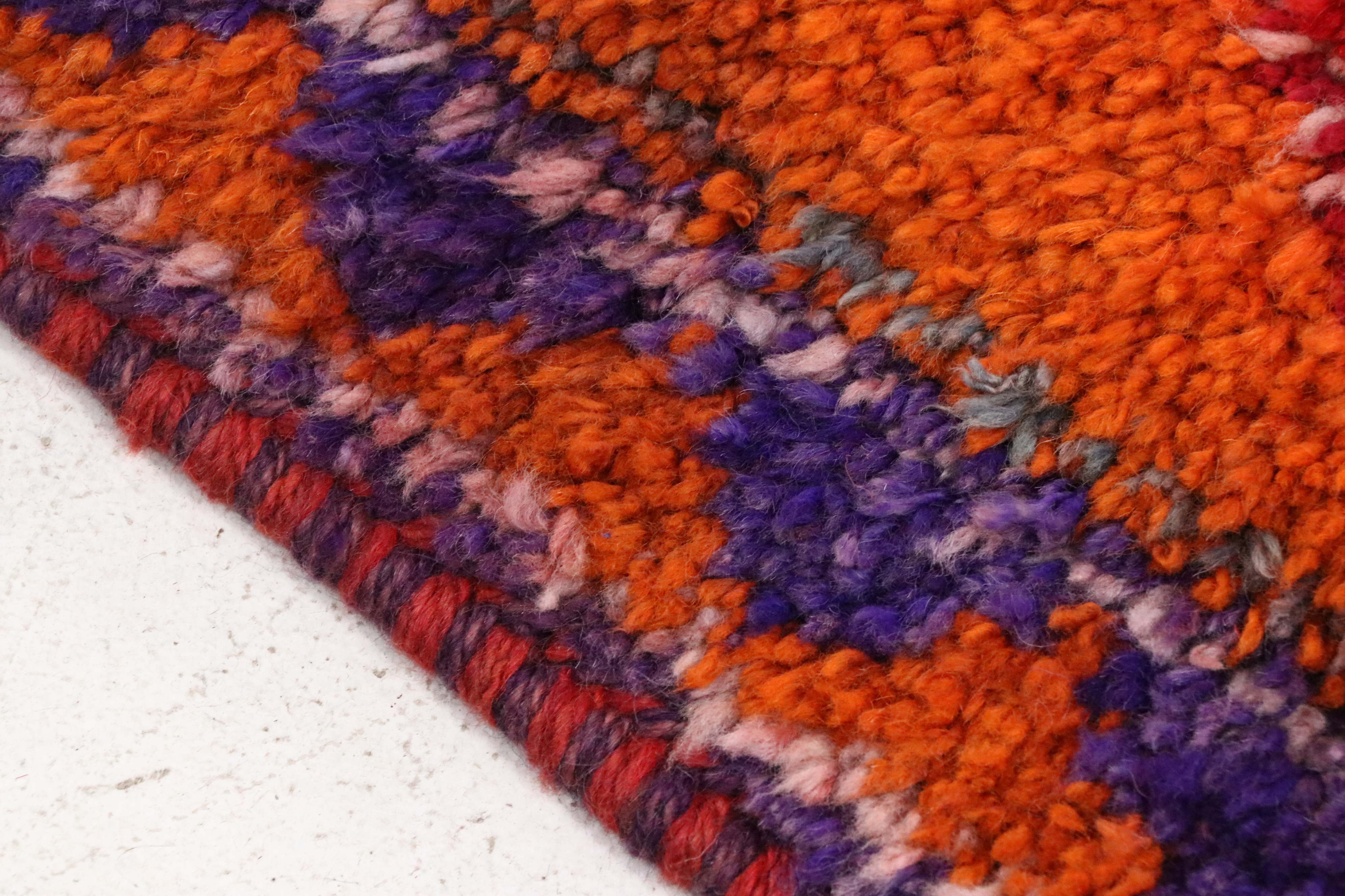 3'6 x 12' Hand-Knotted Turkish Village Long Rug