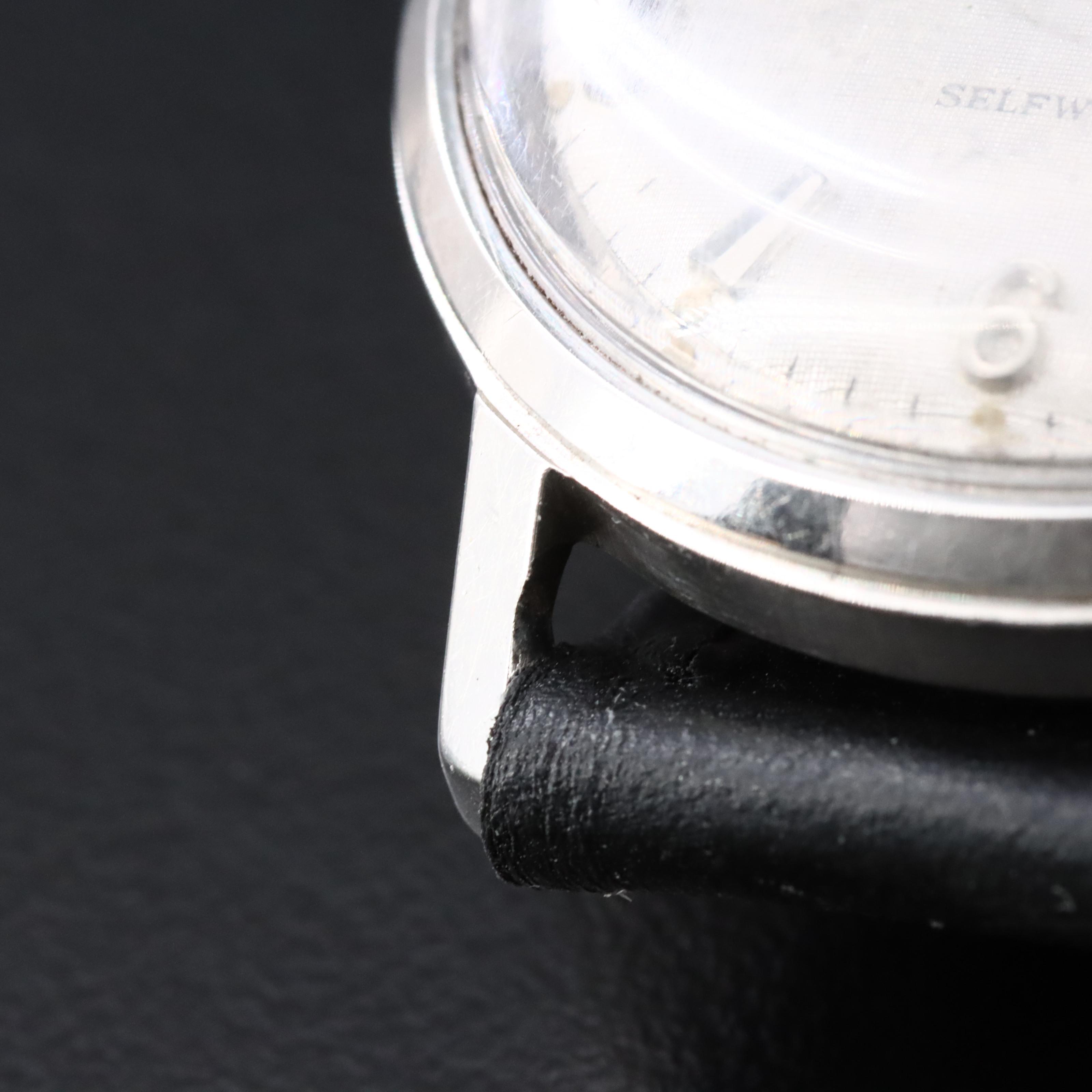 Bulova Gray Linen Dial Stainless Steel Automatic Watch