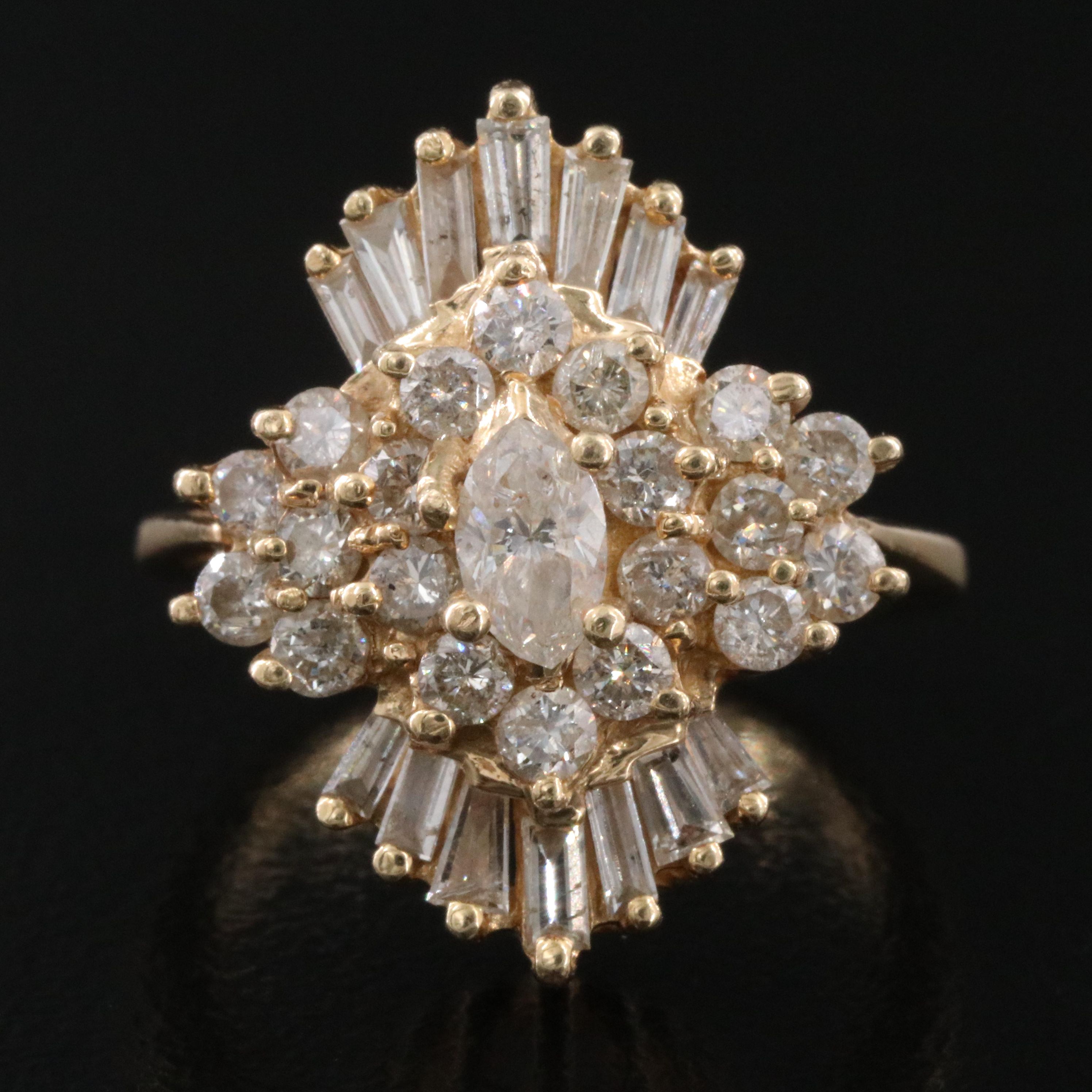 14K 1.82 CTW Diamond Ring