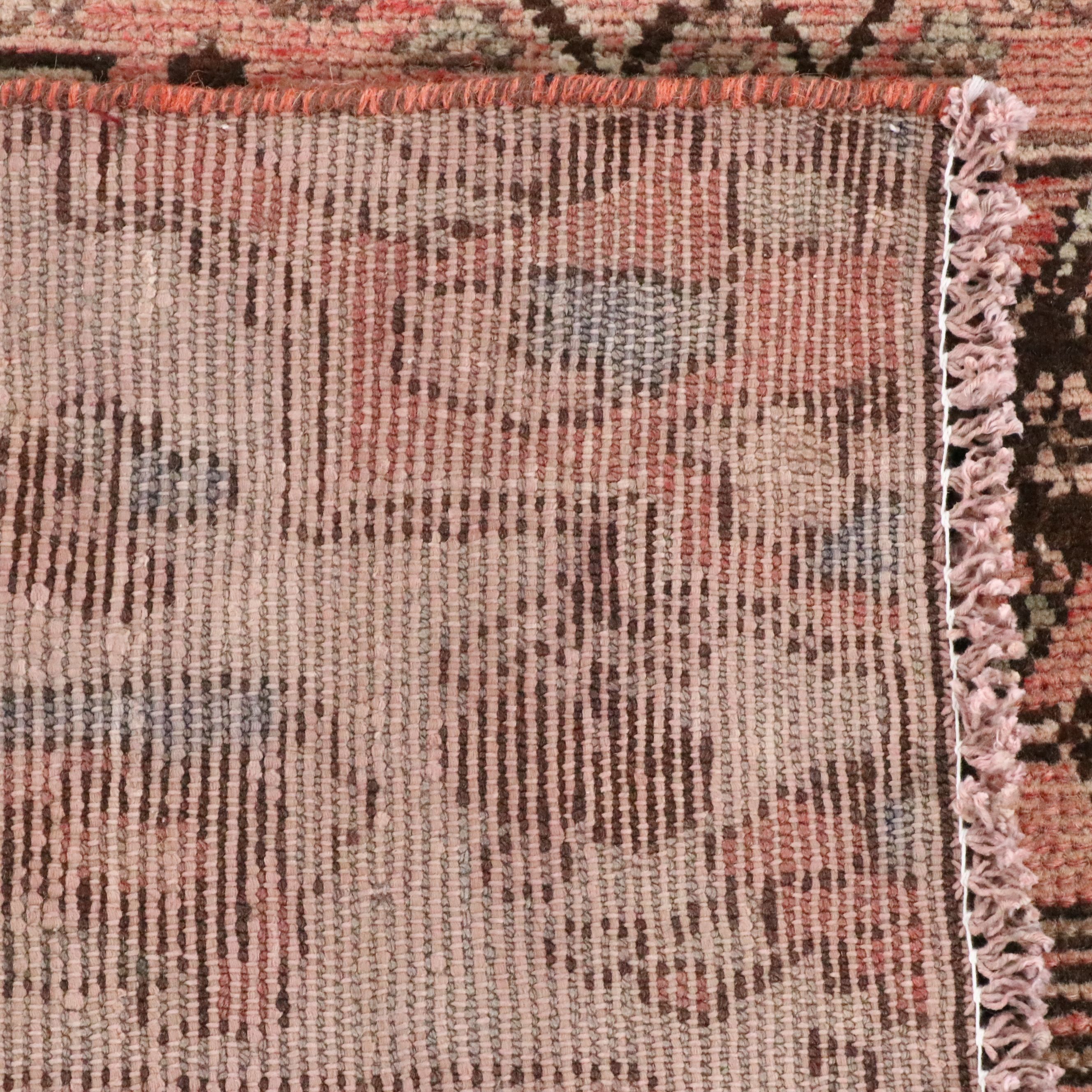 2'11 x 8'7 Hand-Knotted Persian Hamadan Carpet Runner