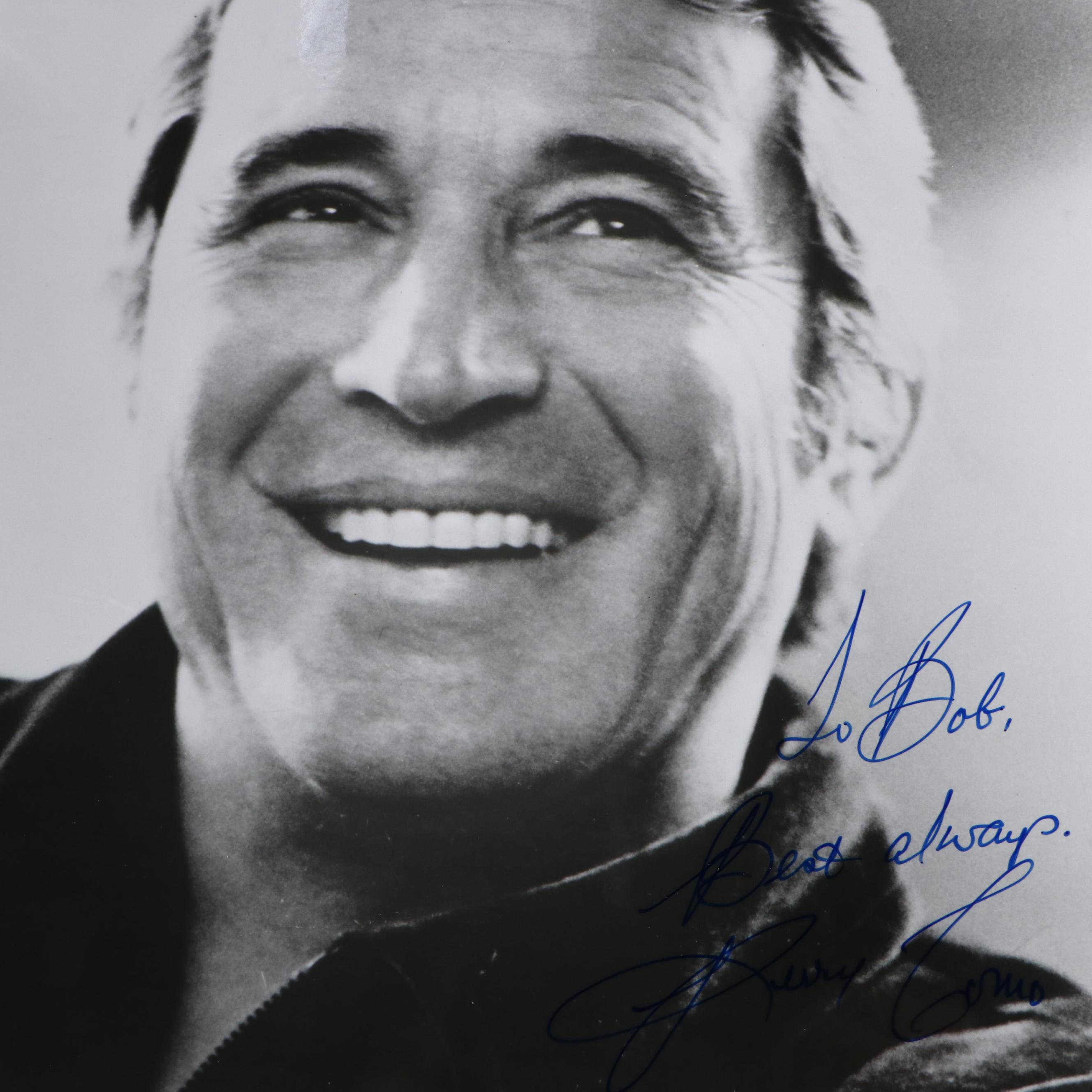 Mickey Rooney, Perry Como, Ronnie Schell and More Signed Photographs