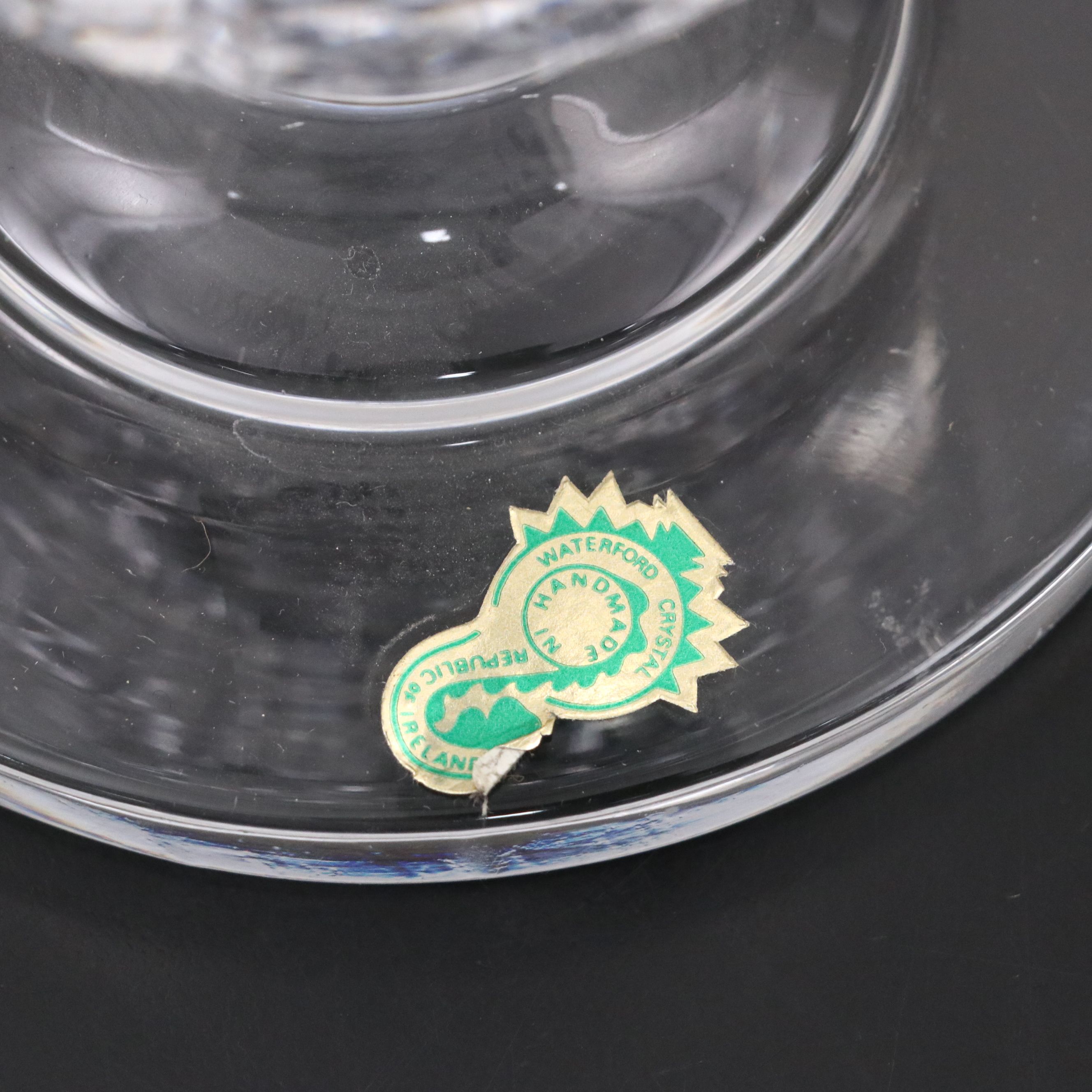 Waterford "Master Cutter" Crystal Footed Vase