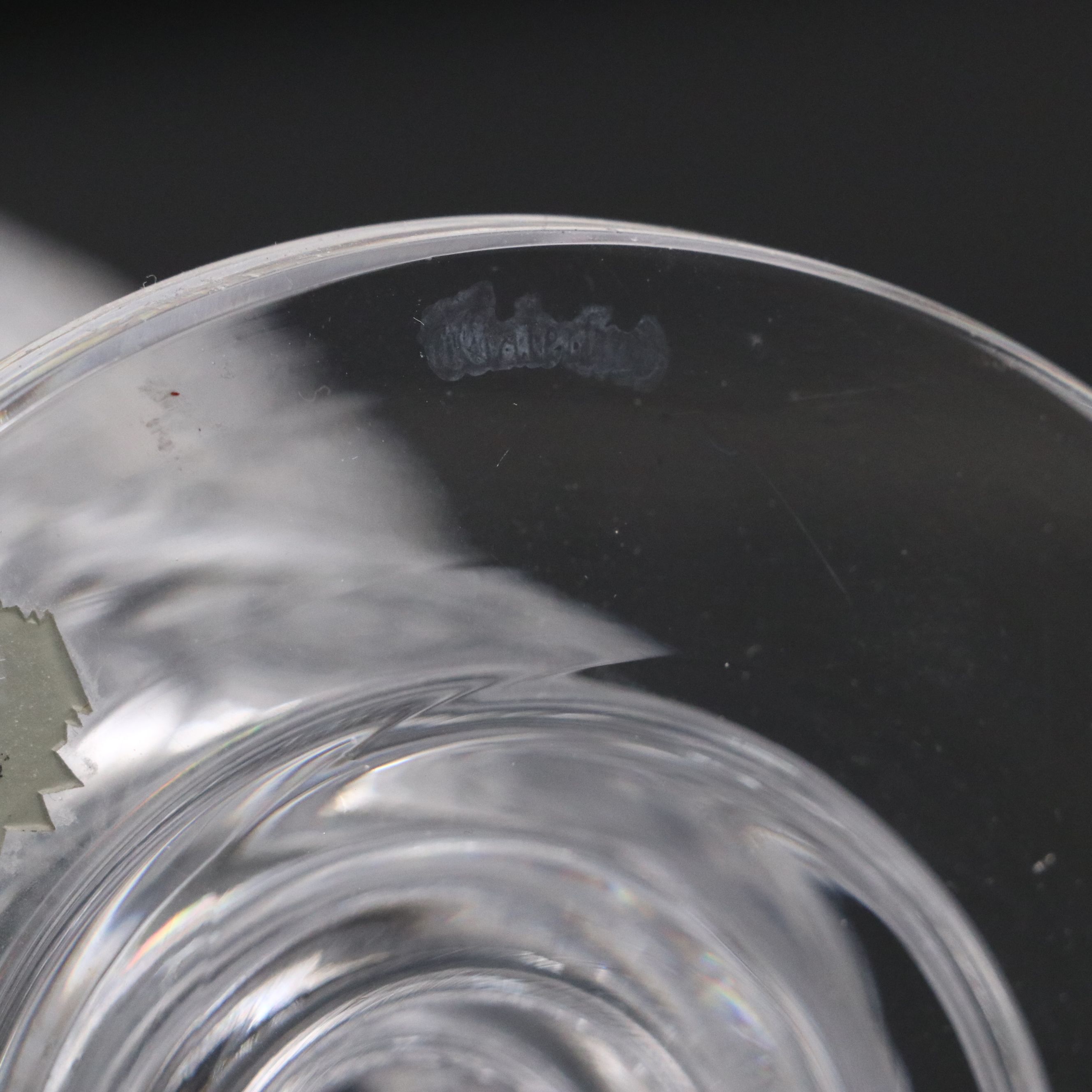 Waterford "Master Cutter" Crystal Footed Vase