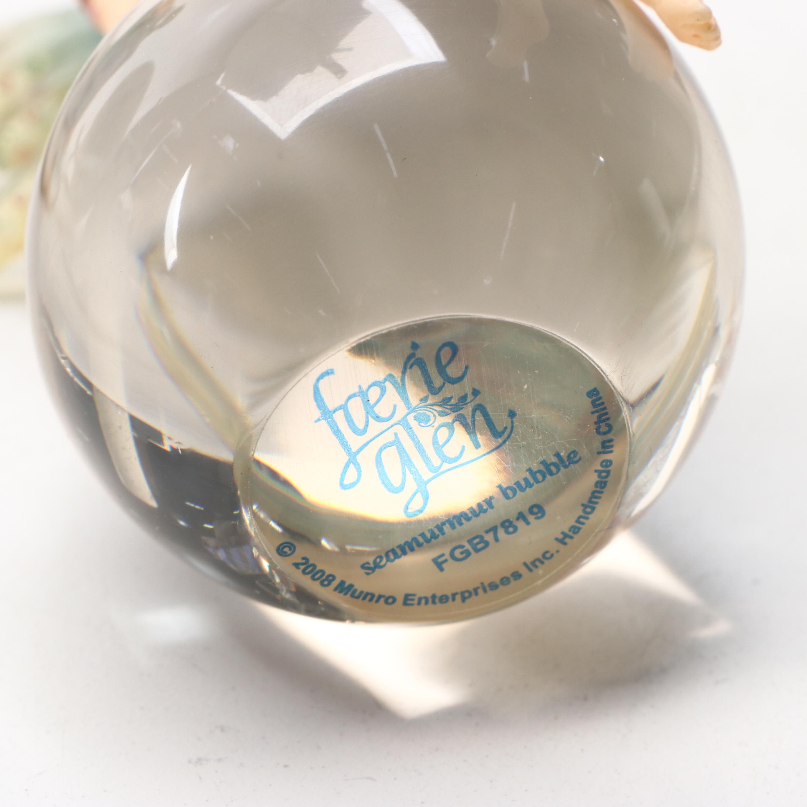 Tender Years Celestial Angel Collection Wall Plate with Resin Fairy Figurines