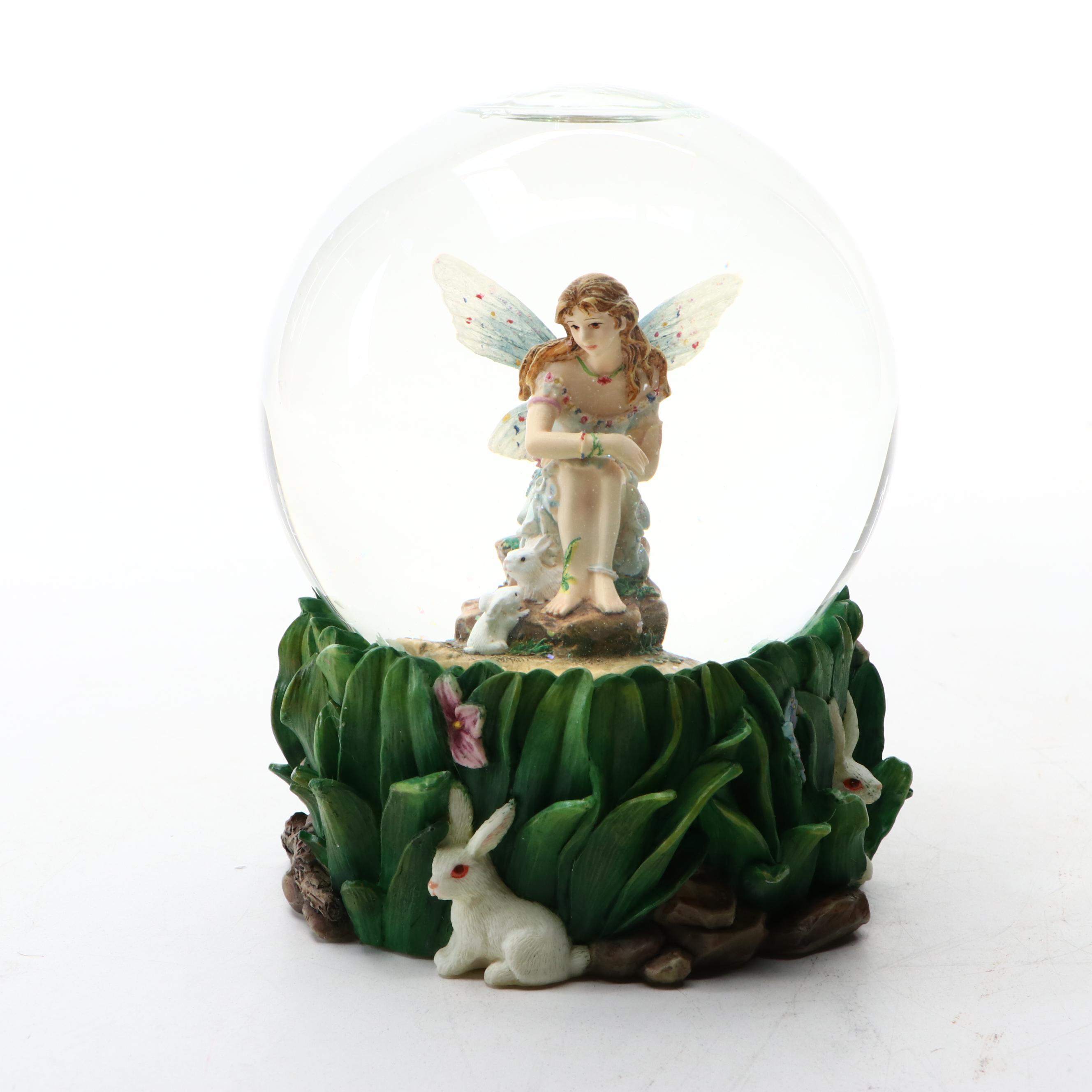 Tender Years Celestial Angel Collection Wall Plate with Resin Fairy Figurines