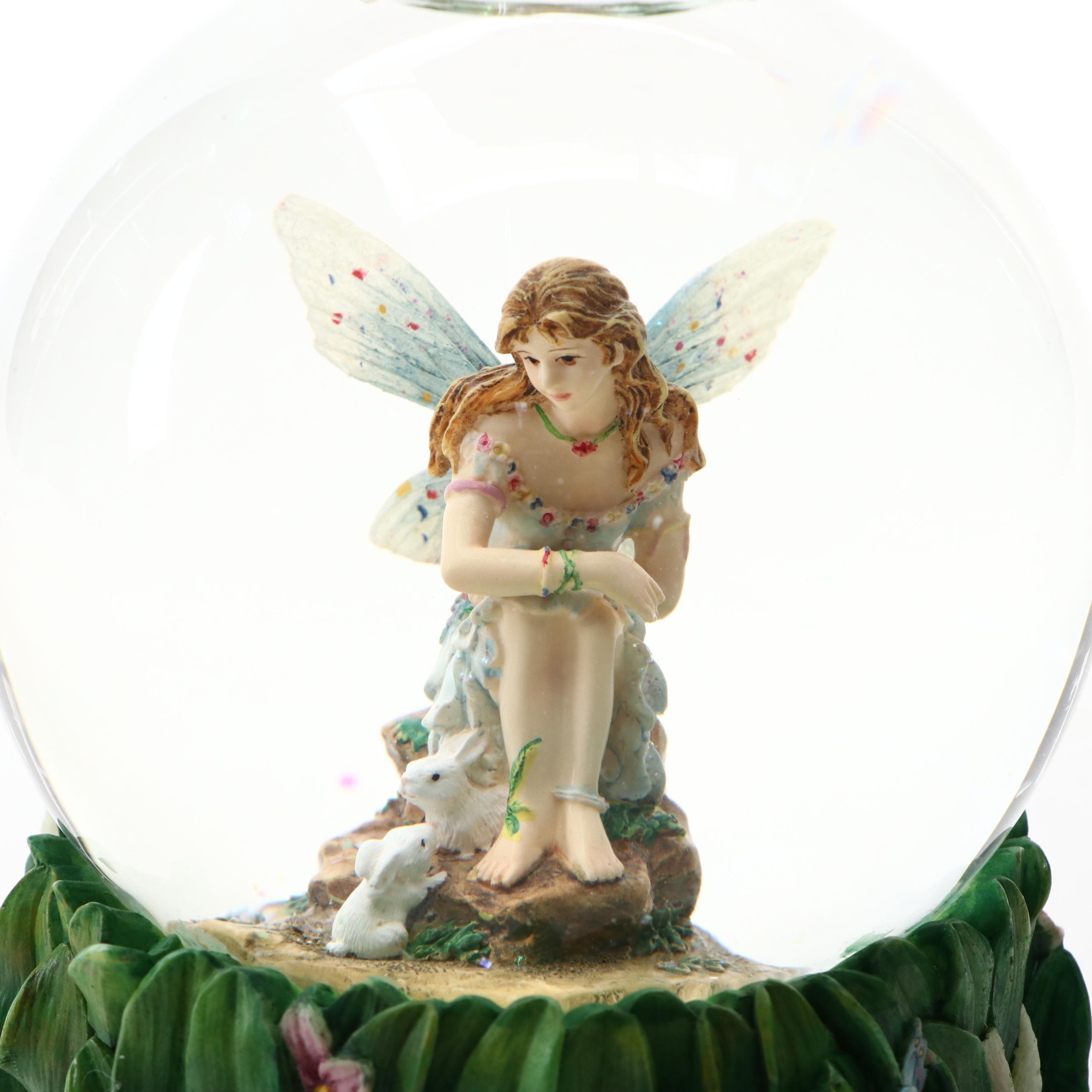 Tender Years Celestial Angel Collection Wall Plate with Resin Fairy Figurines