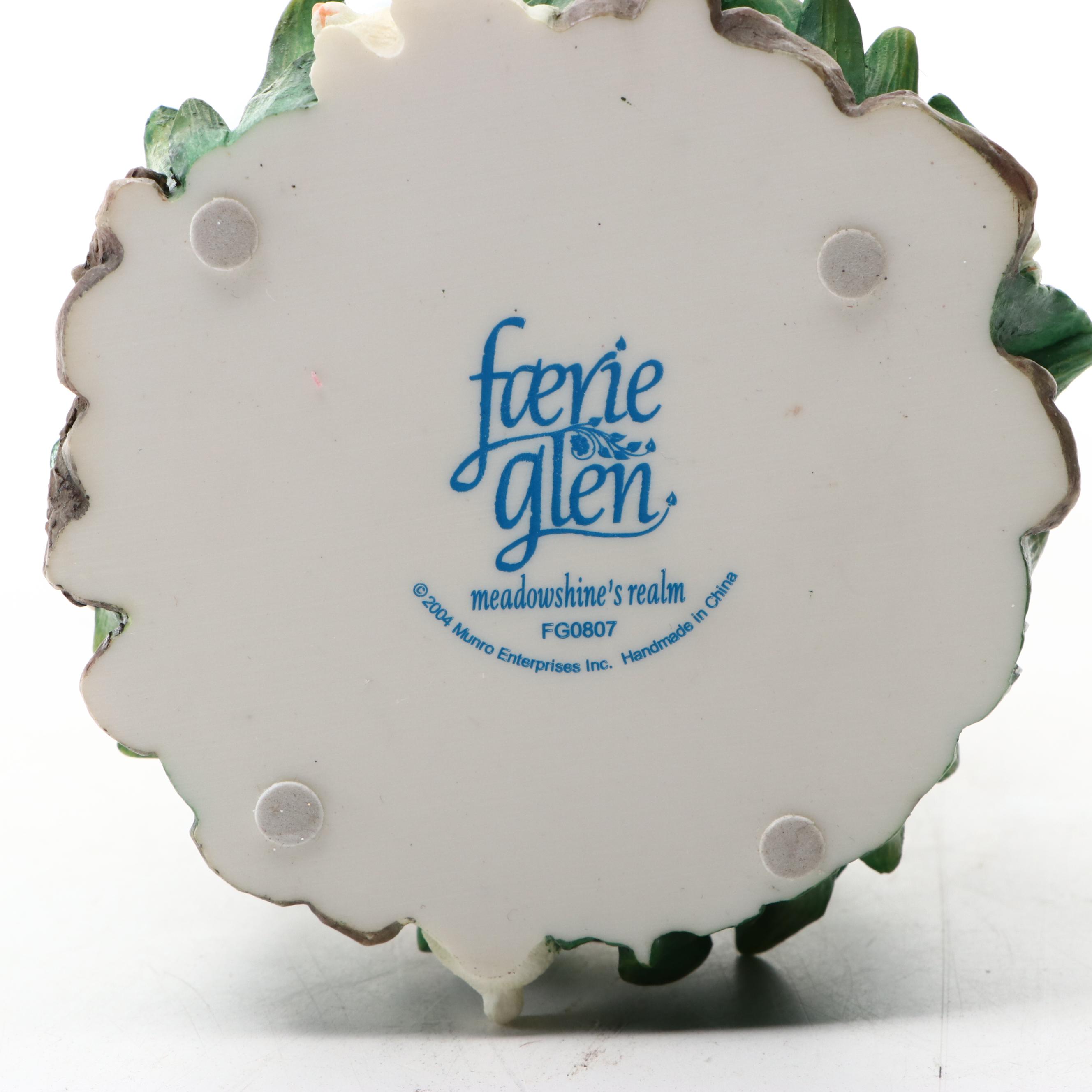 Tender Years Celestial Angel Collection Wall Plate with Resin Fairy Figurines