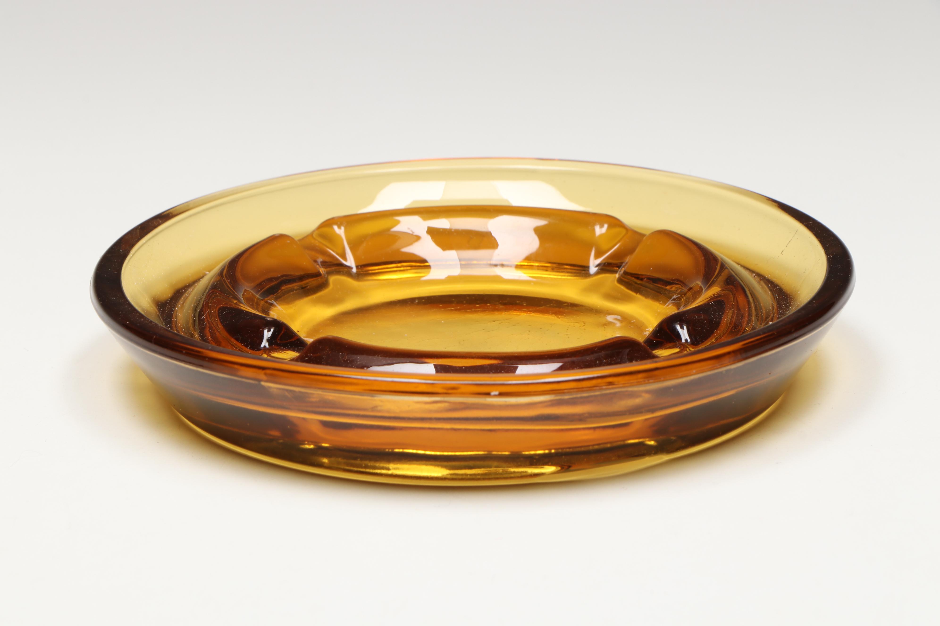 Indiana Glass "Whithall Cubist" Pitcher and Cups with Anchor Hocking Collection