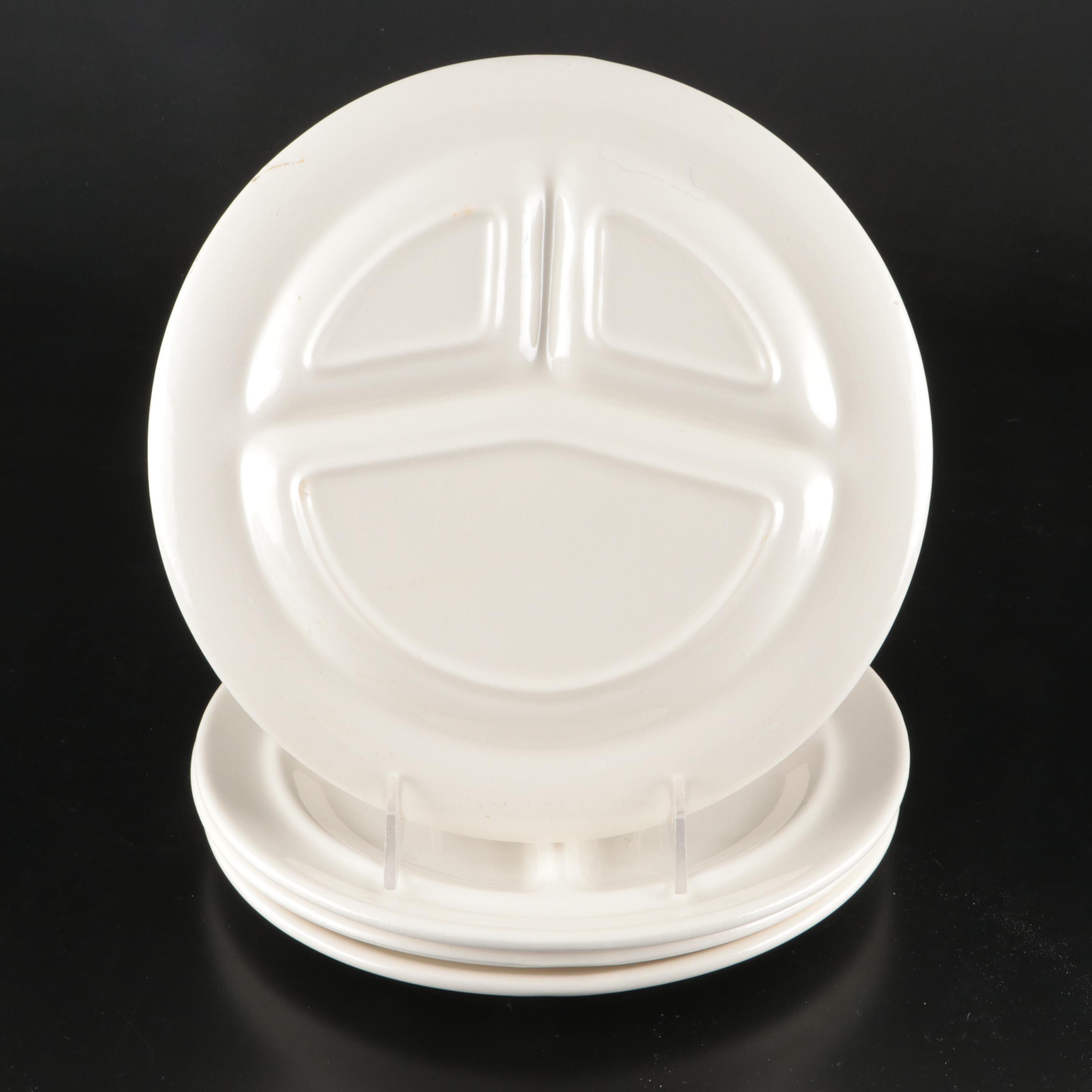 Shawnee Pottery Chickadee Pitchers with Other Grill Plates and Tableware