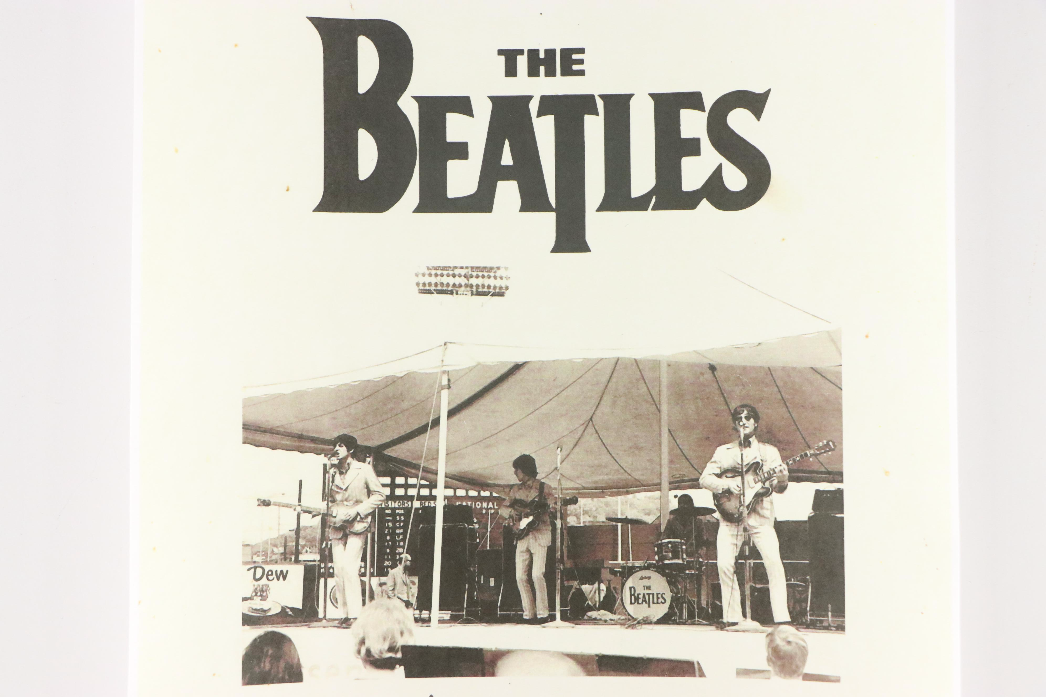 The Beatles Crosley Field Cincinnati Concert Reproduction Posters