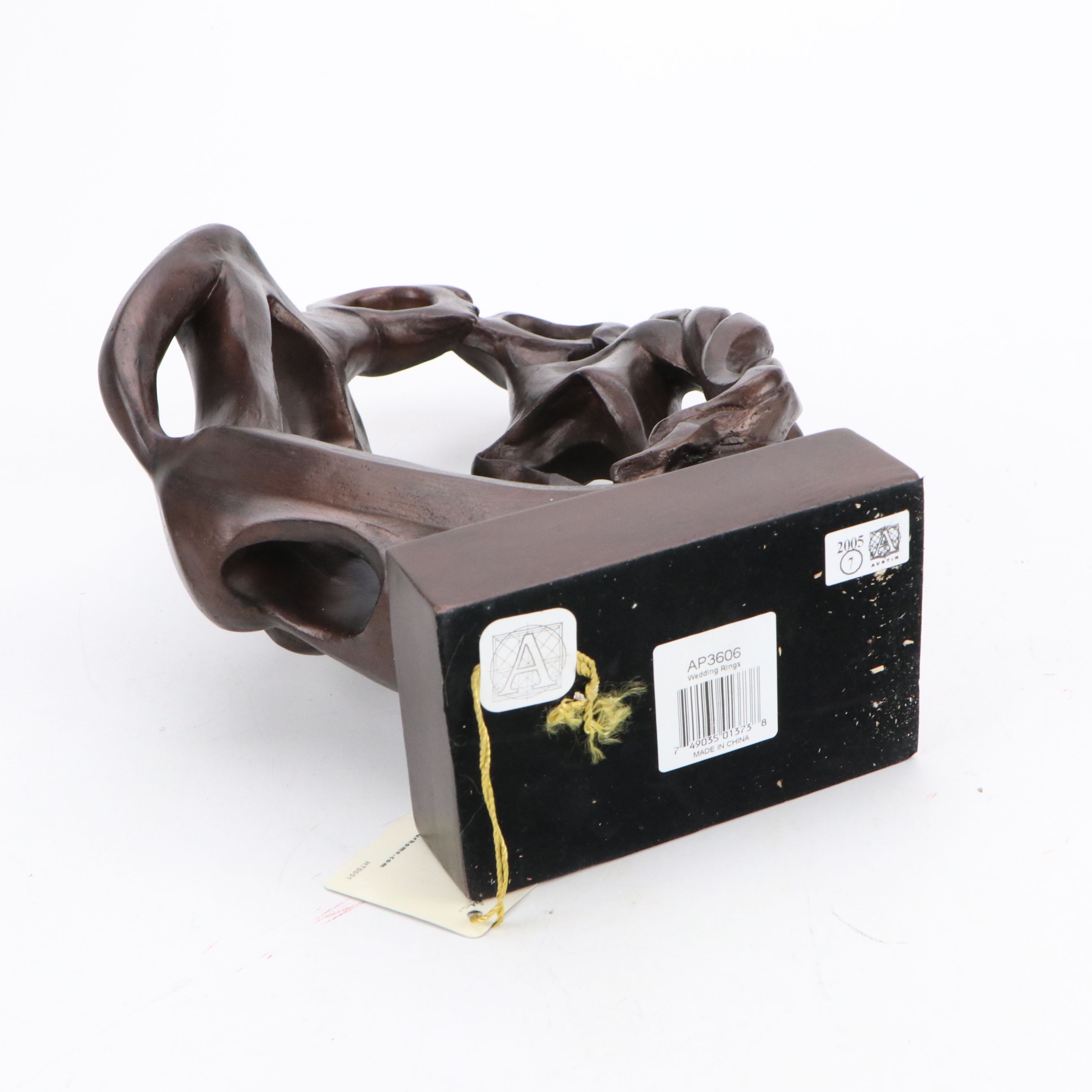 Martel for Austin Productions "Wedding Rings" Sculpture, 1991