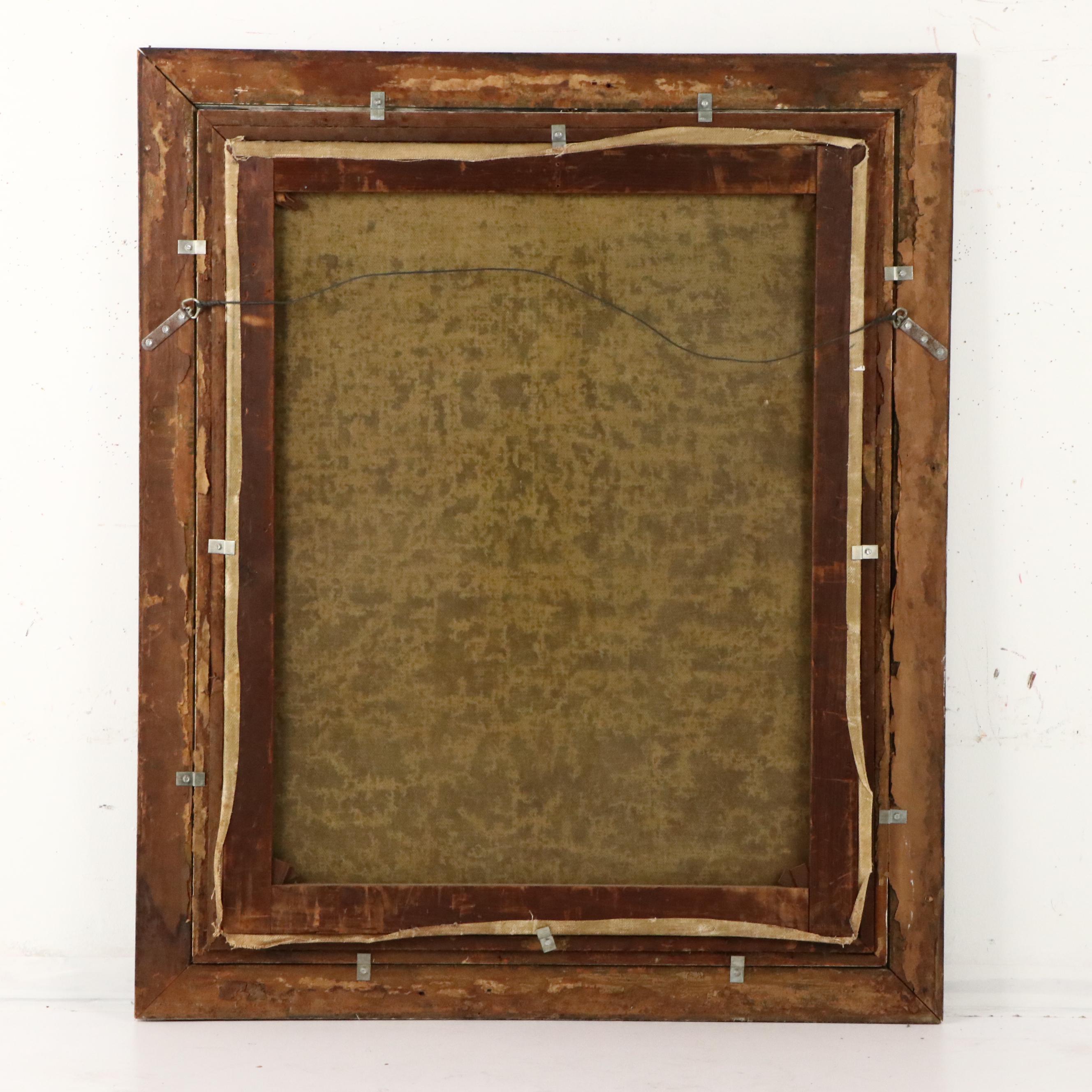 W. L. Jodin Floral Still Life Oil Painting, Circa 1910