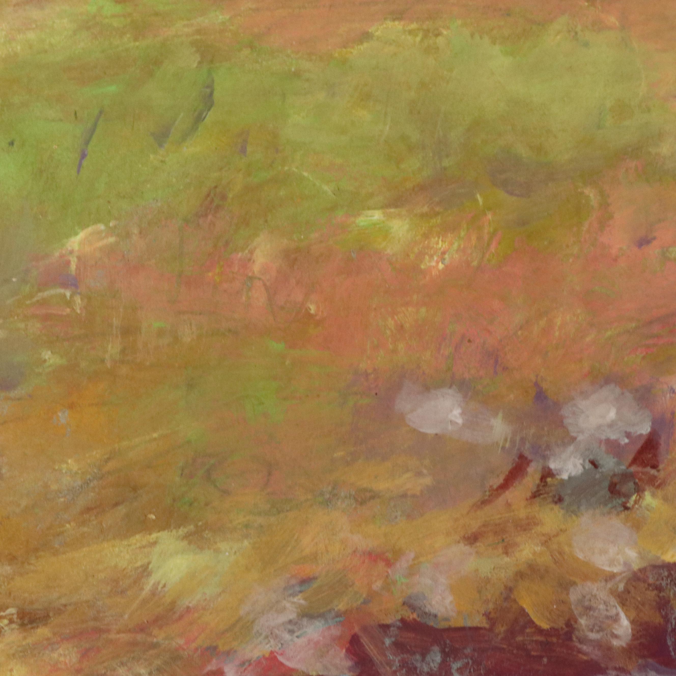 Robert Riddle Baker Landscape Acrylic Painting "Soft Morning," 2023