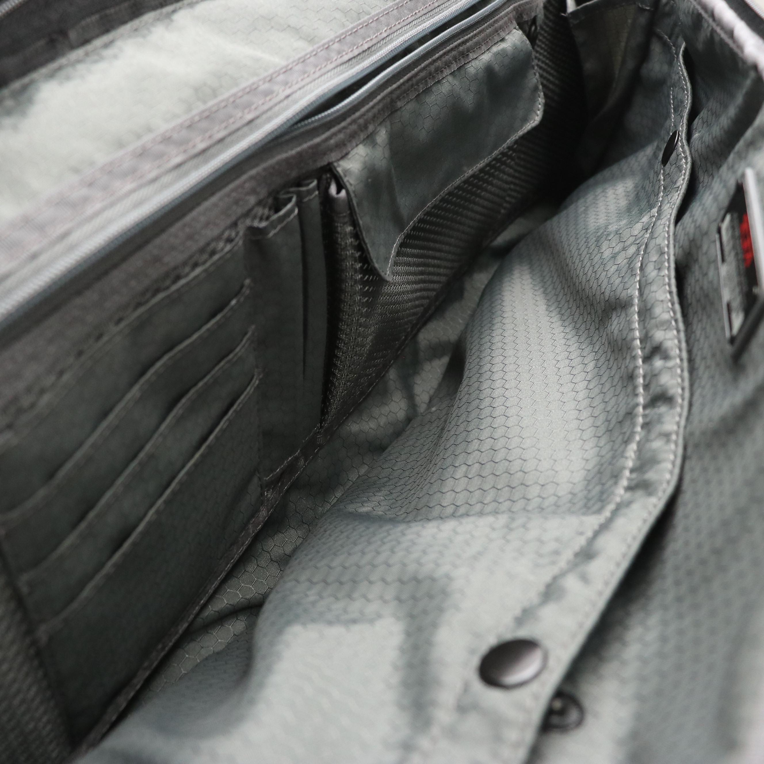 Tumi Alpha Large Split 2 Wheeled Duffel in Black Ballistic Nylon