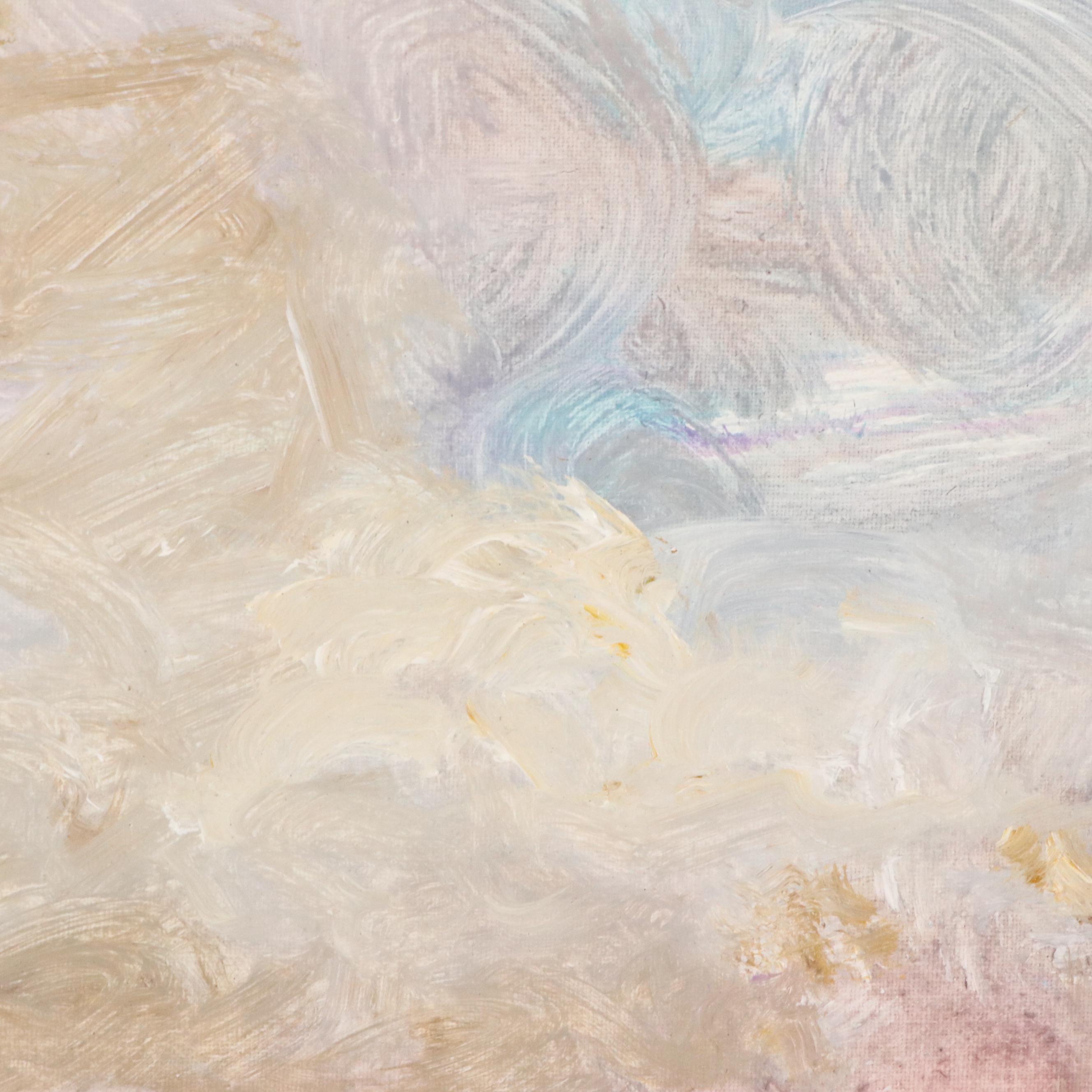 Robert Riddle Baker Landscape Acrylic Painting "Sandy Spot," 2024