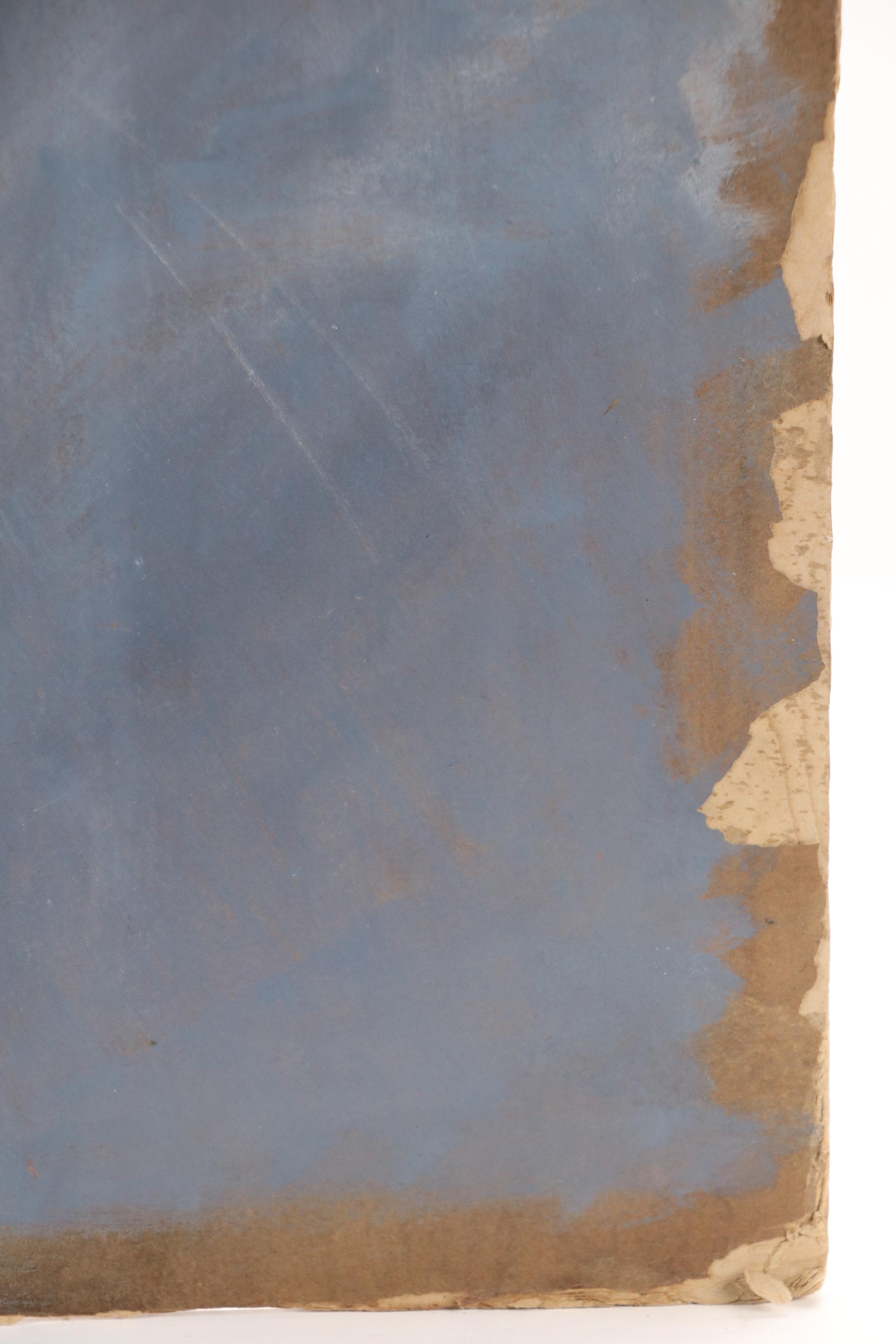 Oil Painting Portrait of Sitting Woman, Late 20th Century