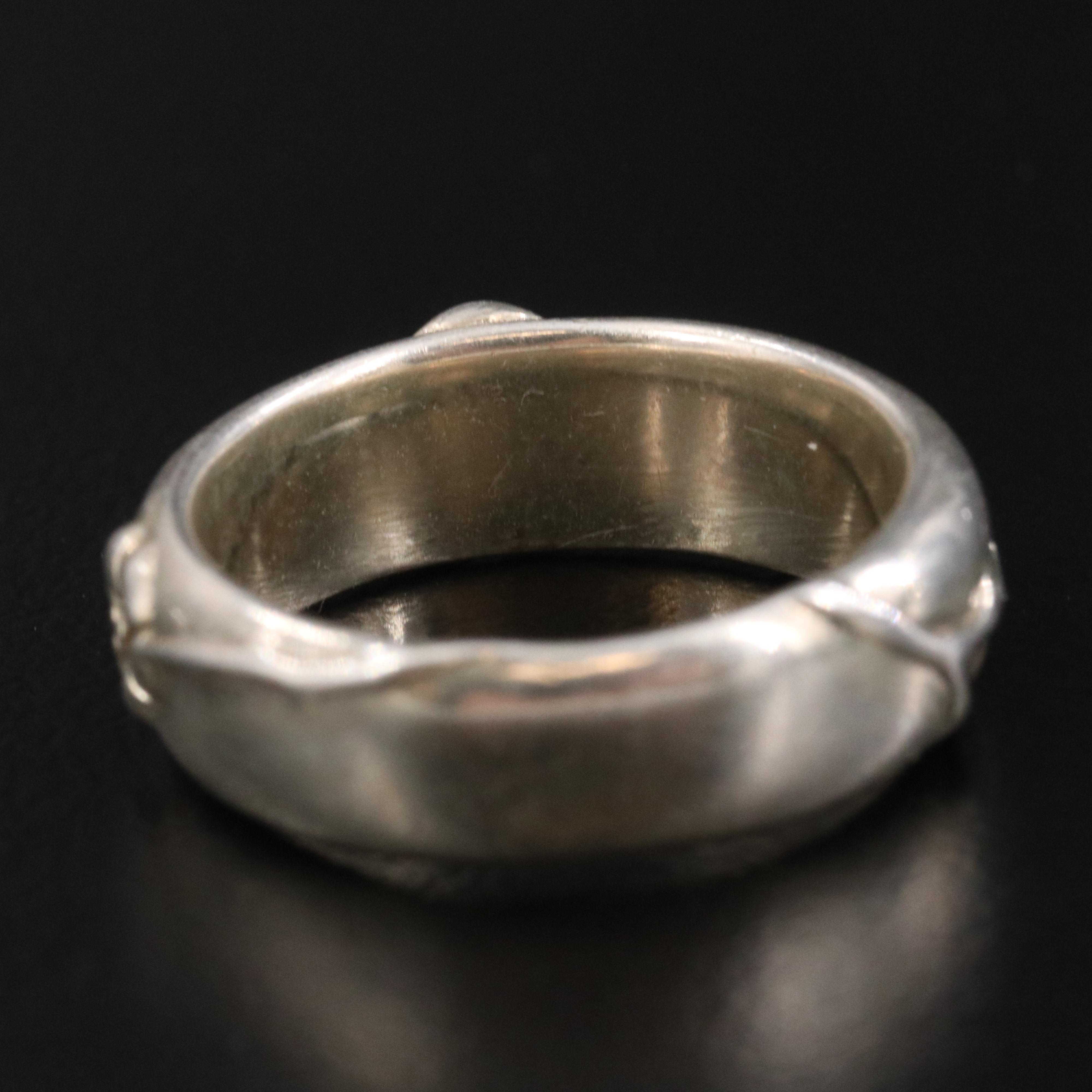 Tiffany & Co. Nature Sterling Rose Flower Ring