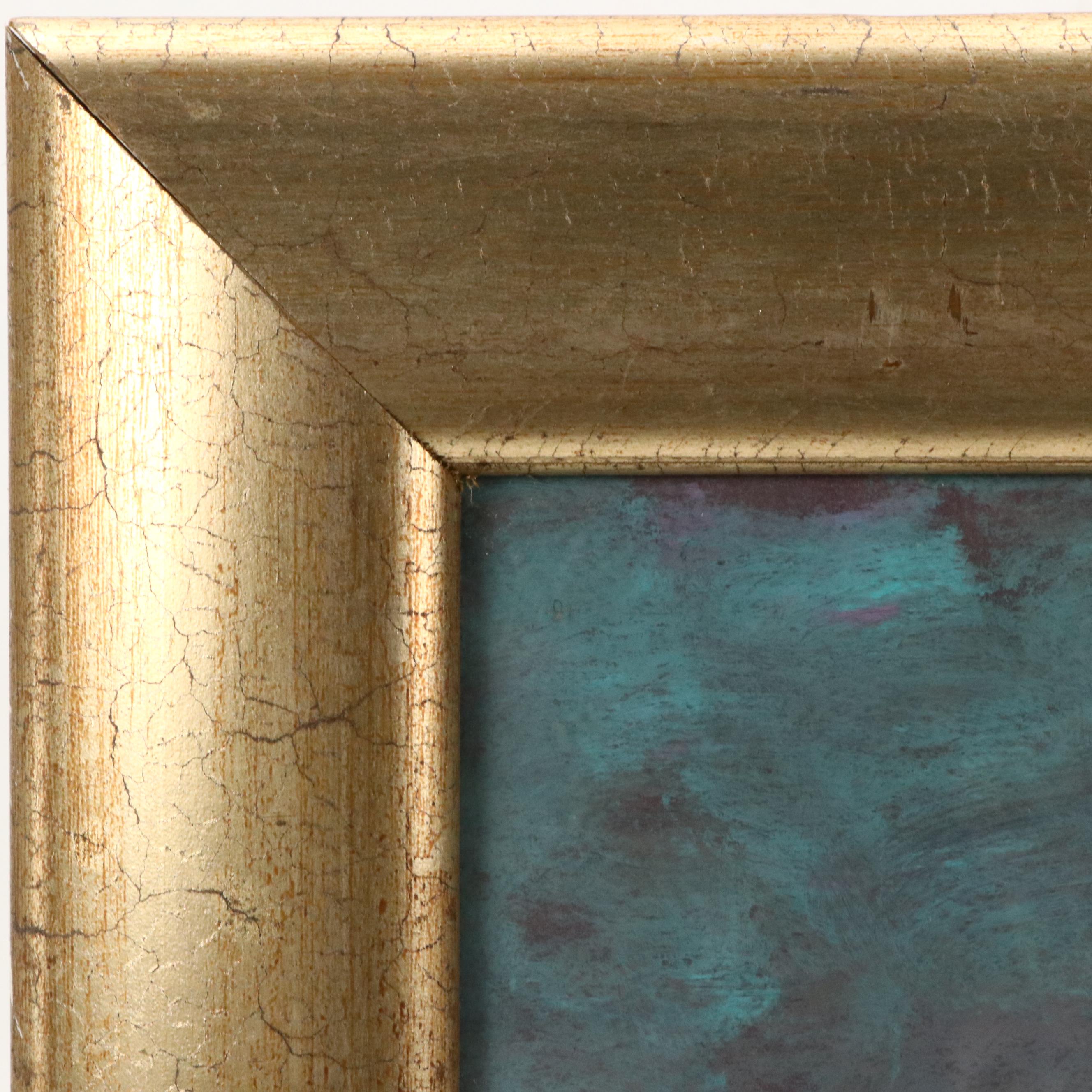 Robert Riddle Baker Landscape Acrylic Painting "Whisper of Winter," 2024