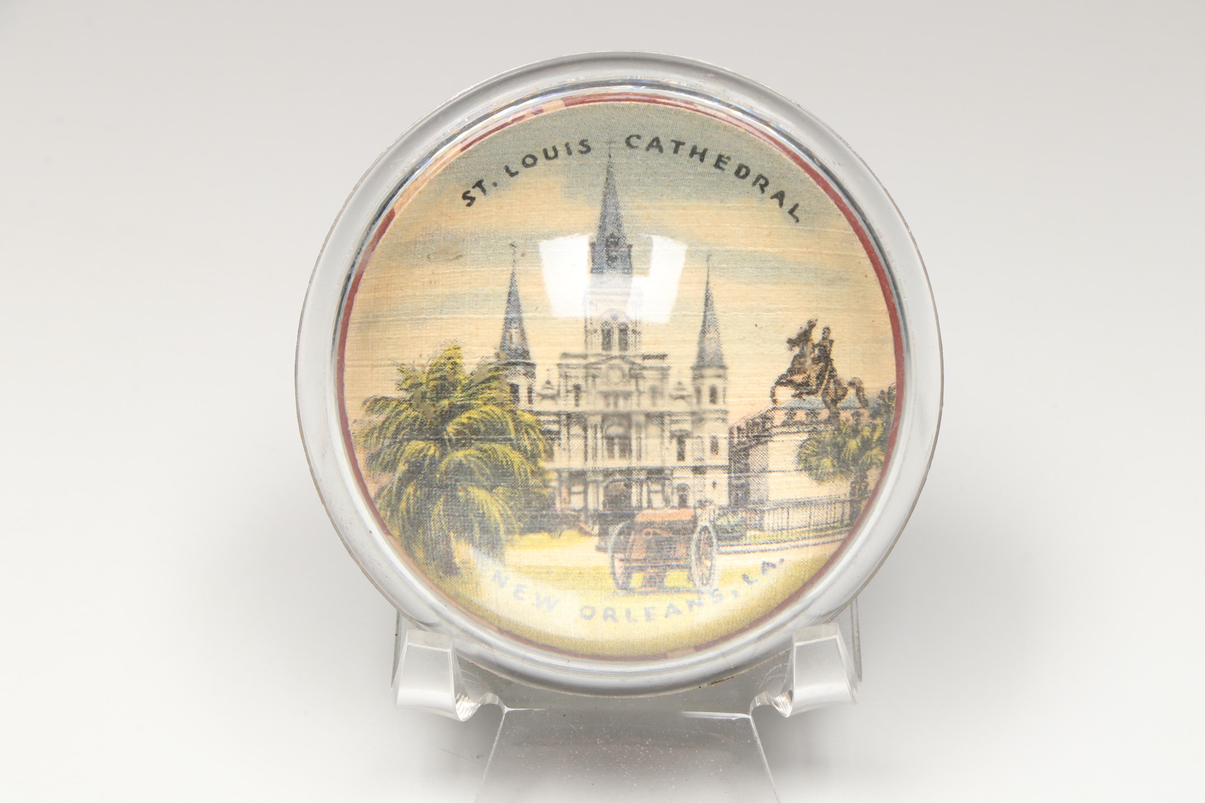 Westmoreland Milk Glass Candlesticks, Fenton Hobnail Fairy Lamp and Paperweights