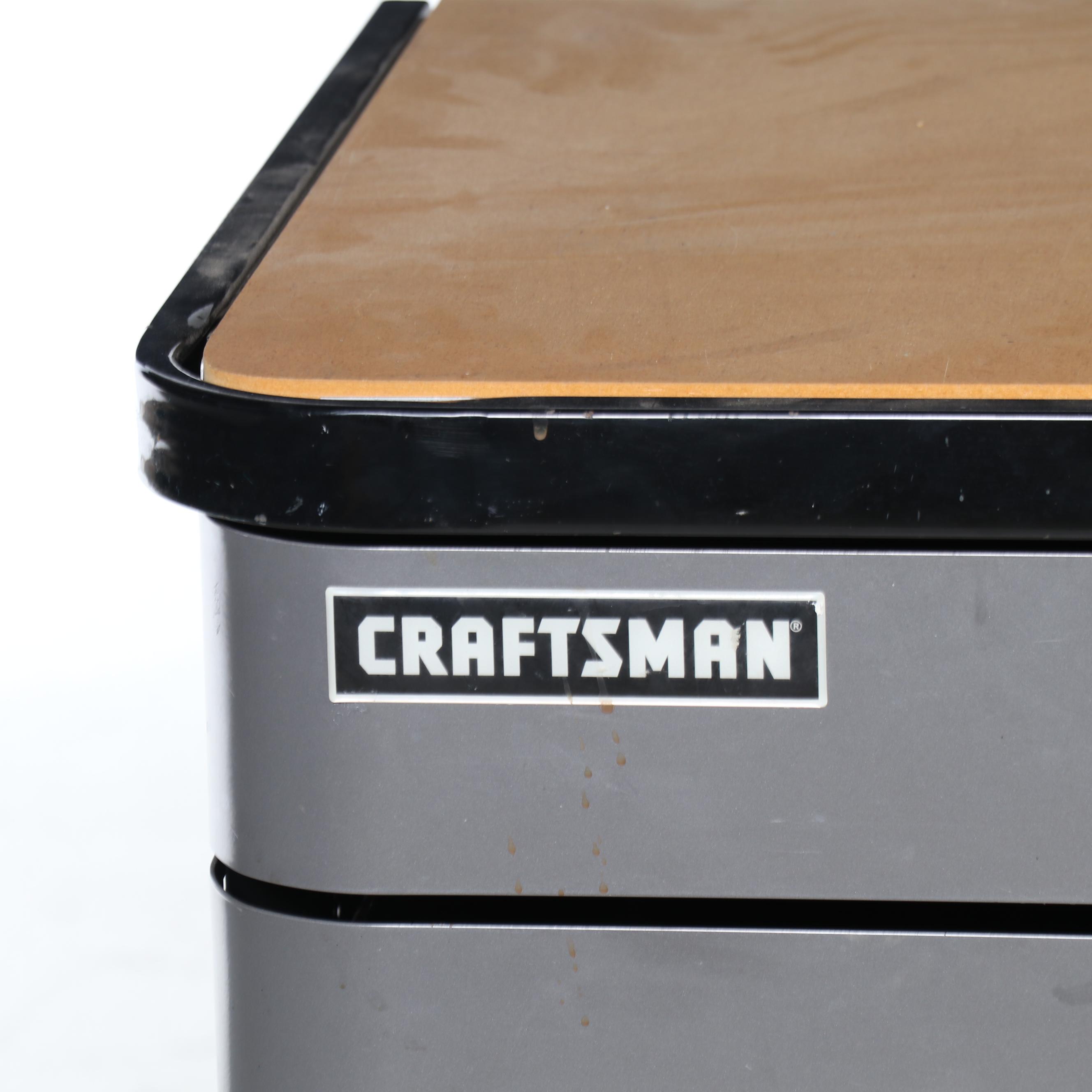 Craftsman Enameled Metal Tool Storage Cabinet with More