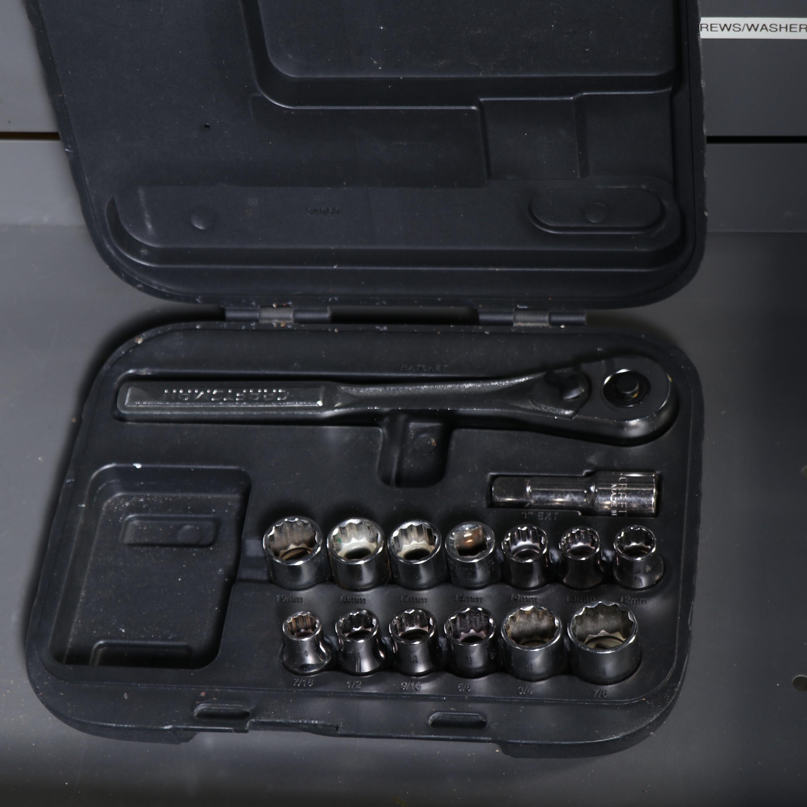 Craftsman Enameled Metal Tool Storage Cabinet with More