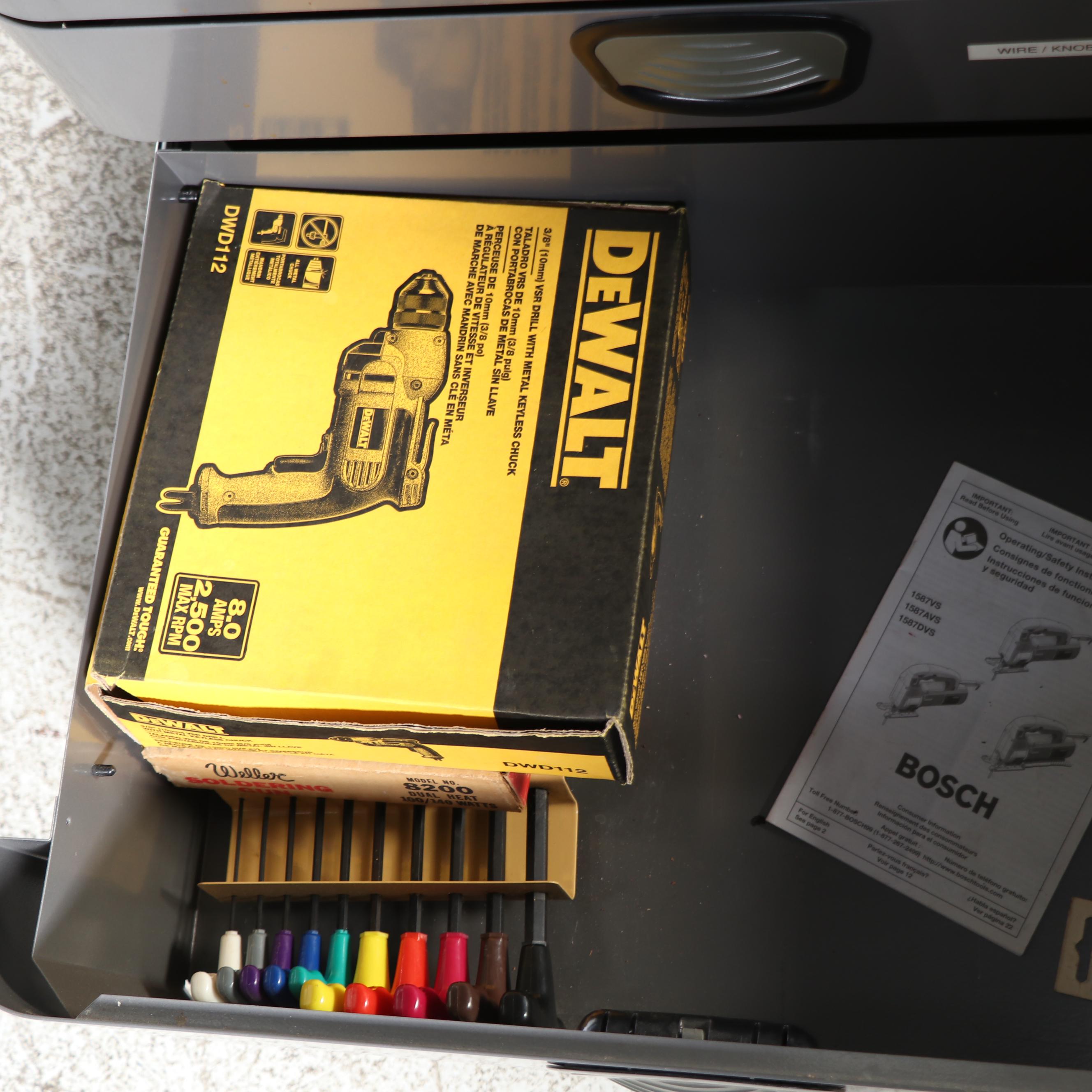 Craftsman Enameled Metal Tool Storage Cabinet with More