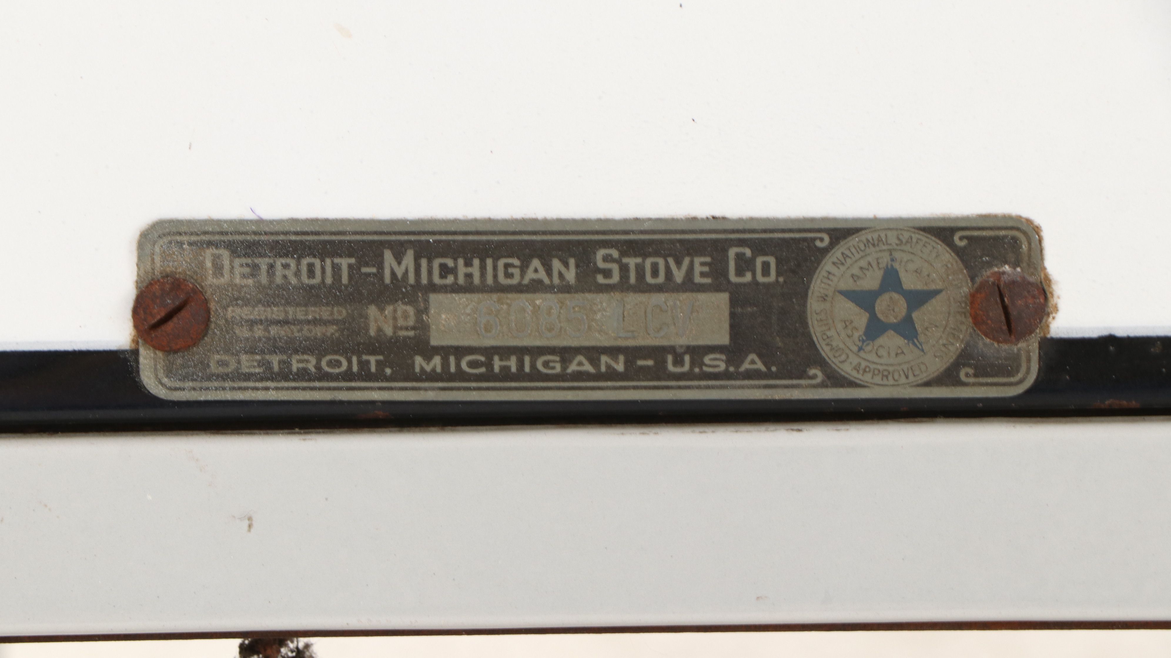 Michigan Stove Co. Detroit Jewel Enameled Gas Stove