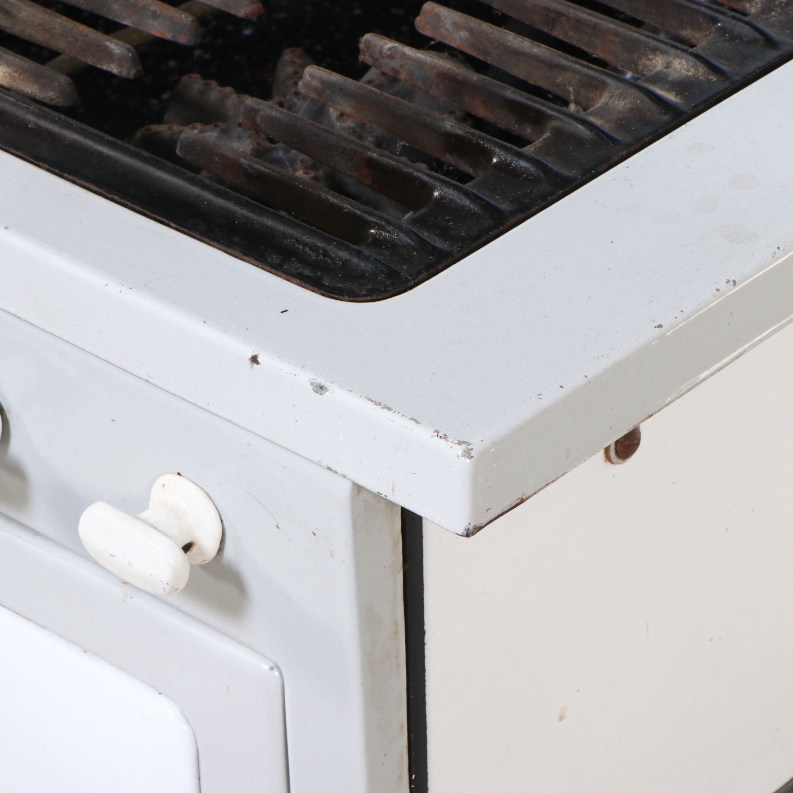 Michigan Stove Co. Detroit Jewel Enameled Gas Stove