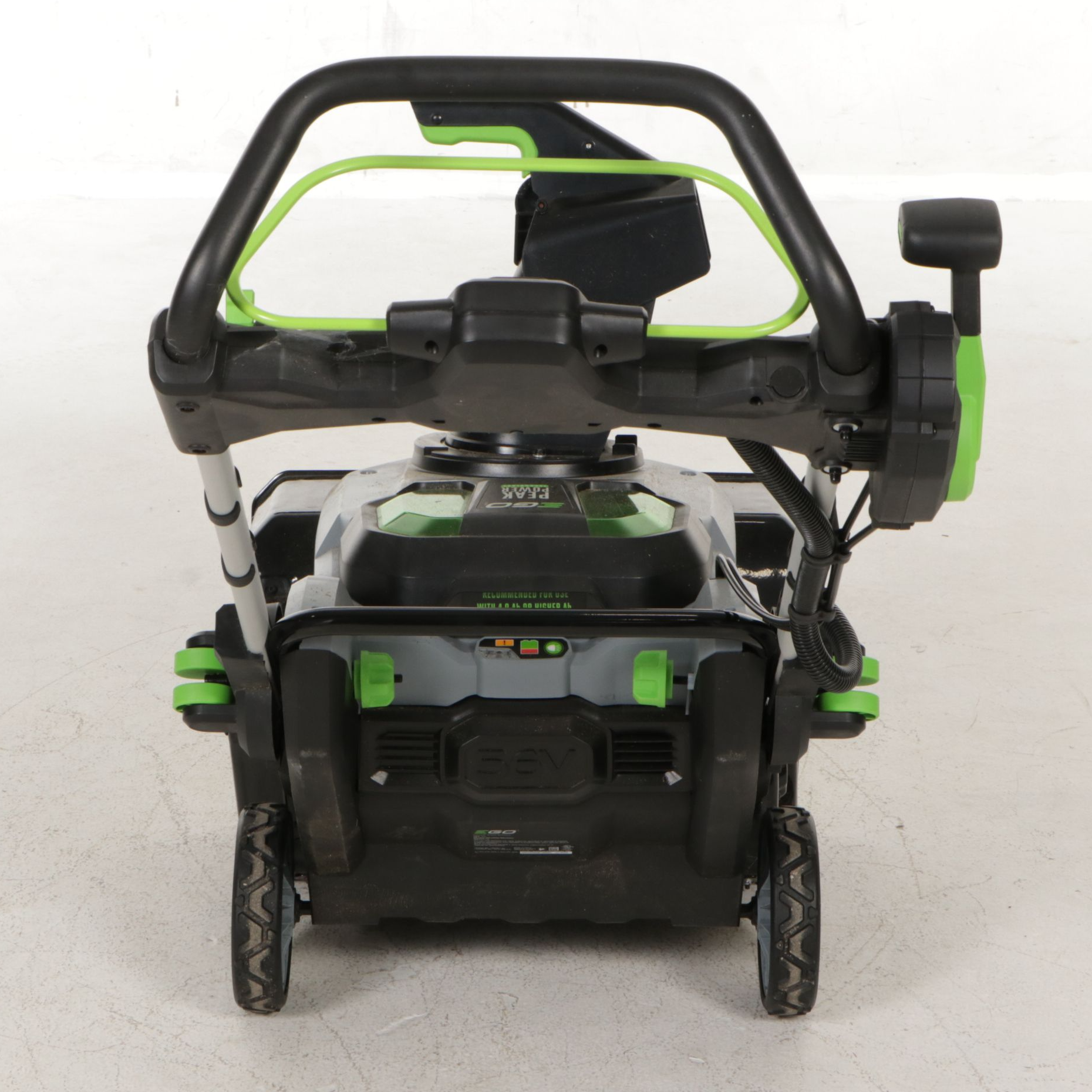 EGO Battery Powered 21" Snow Blower and 21" Push Lawnmower