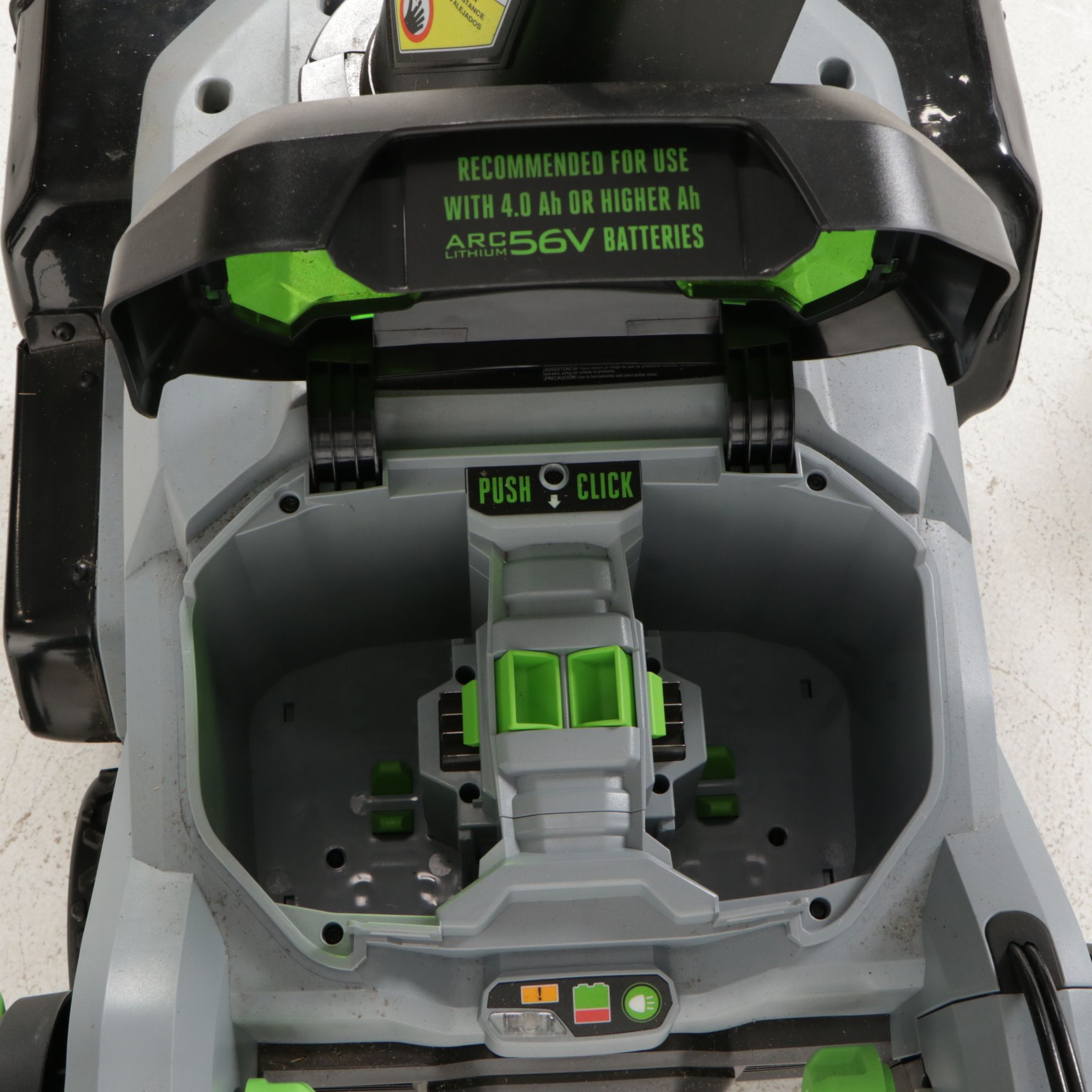 EGO Battery Powered 21" Snow Blower and 21" Push Lawnmower