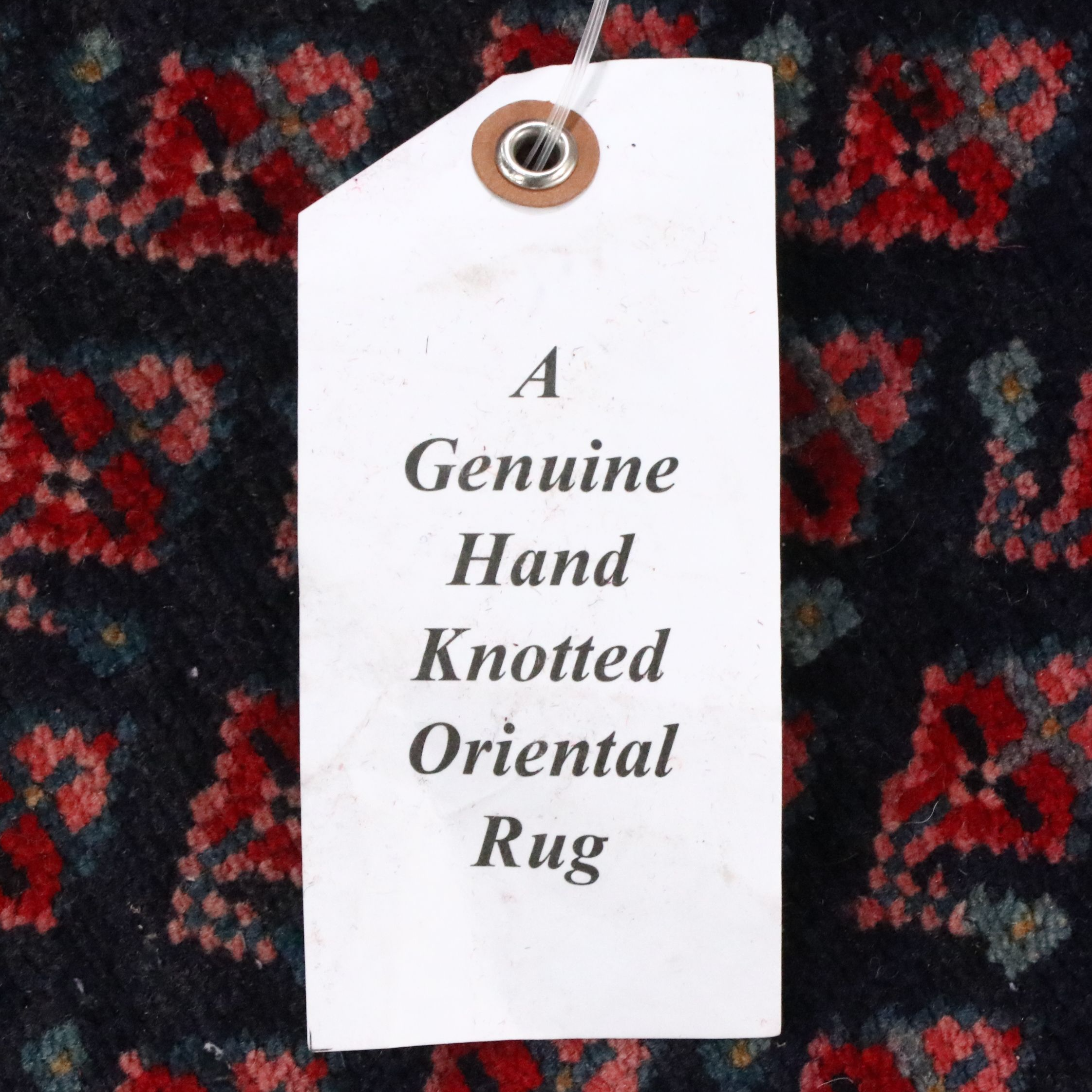 2'5 x 8'5 Hand-Knotted Persian Hamadan Seraband Style Carpet Runner