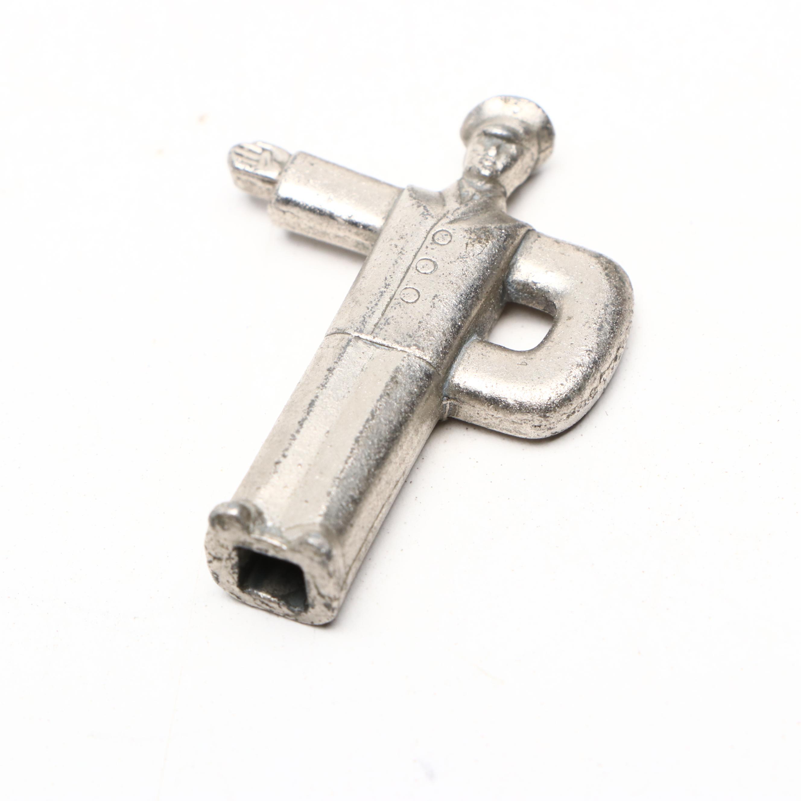 Prameta Opel Kapitan 555 Toy Car and Re-Cord-O Coin Safe, Mid-20th Century