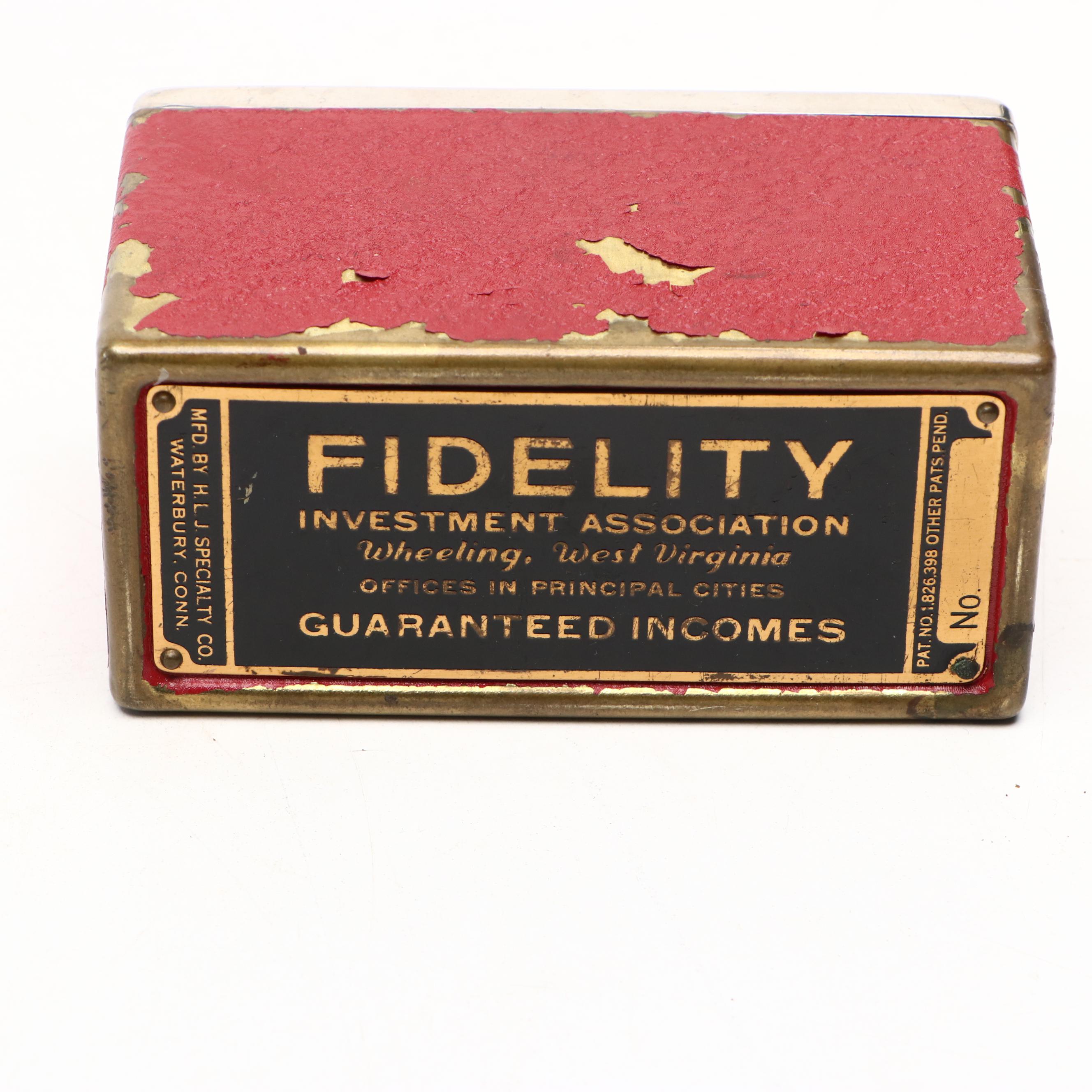 Prameta Opel Kapitan 555 Toy Car and Re-Cord-O Coin Safe, Mid-20th Century