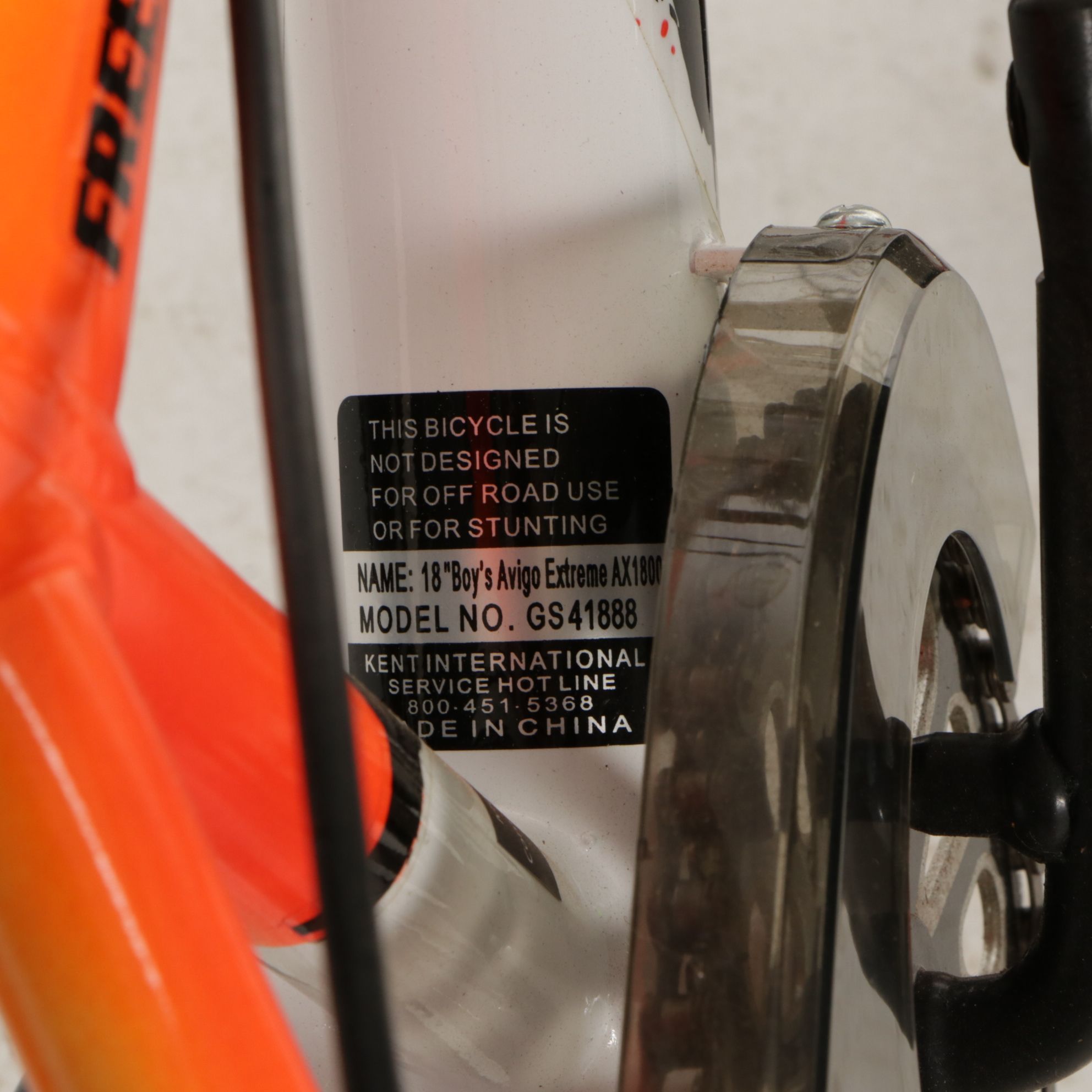 Avigo Extreme AX1800 Child's Freestyle Bicycle