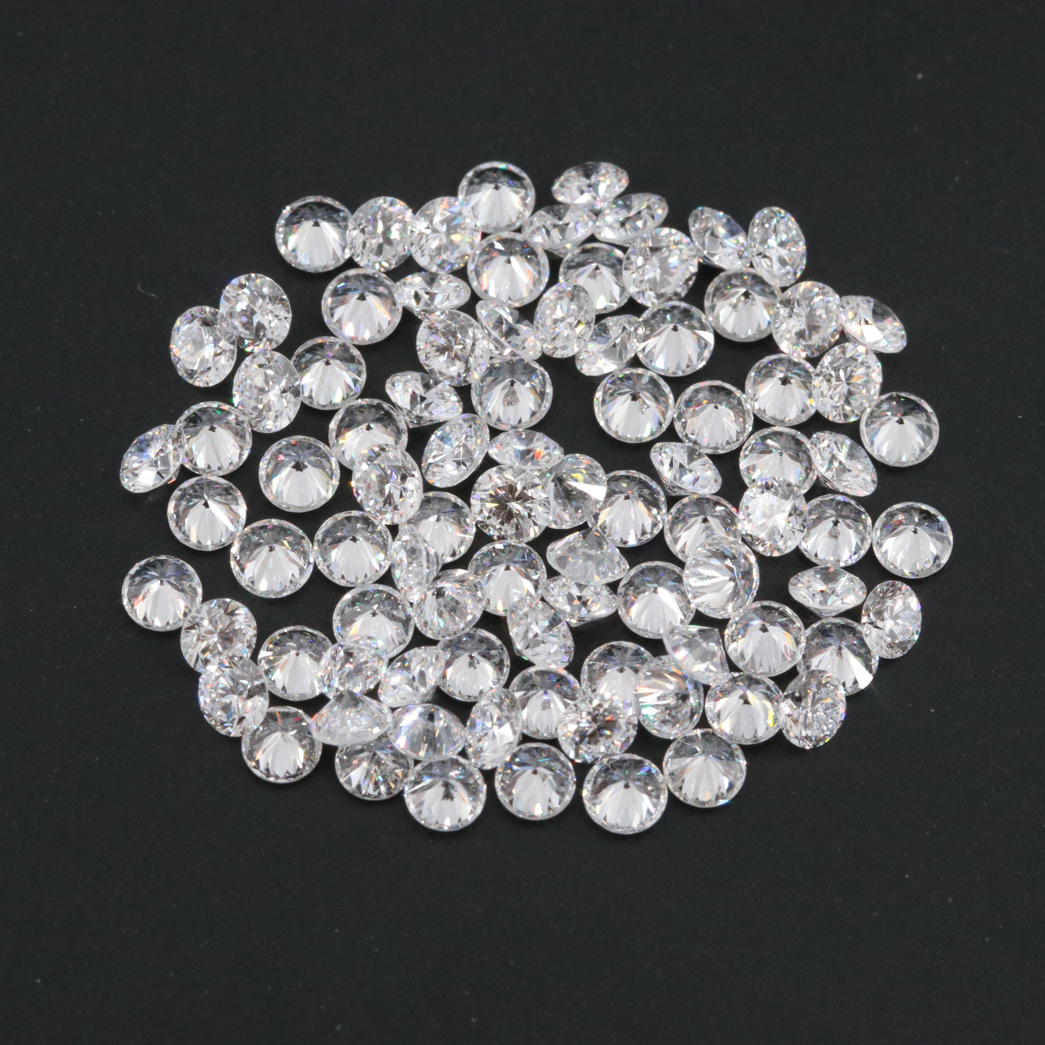 Loose 5.03 CTW Lab Grown Diamonds