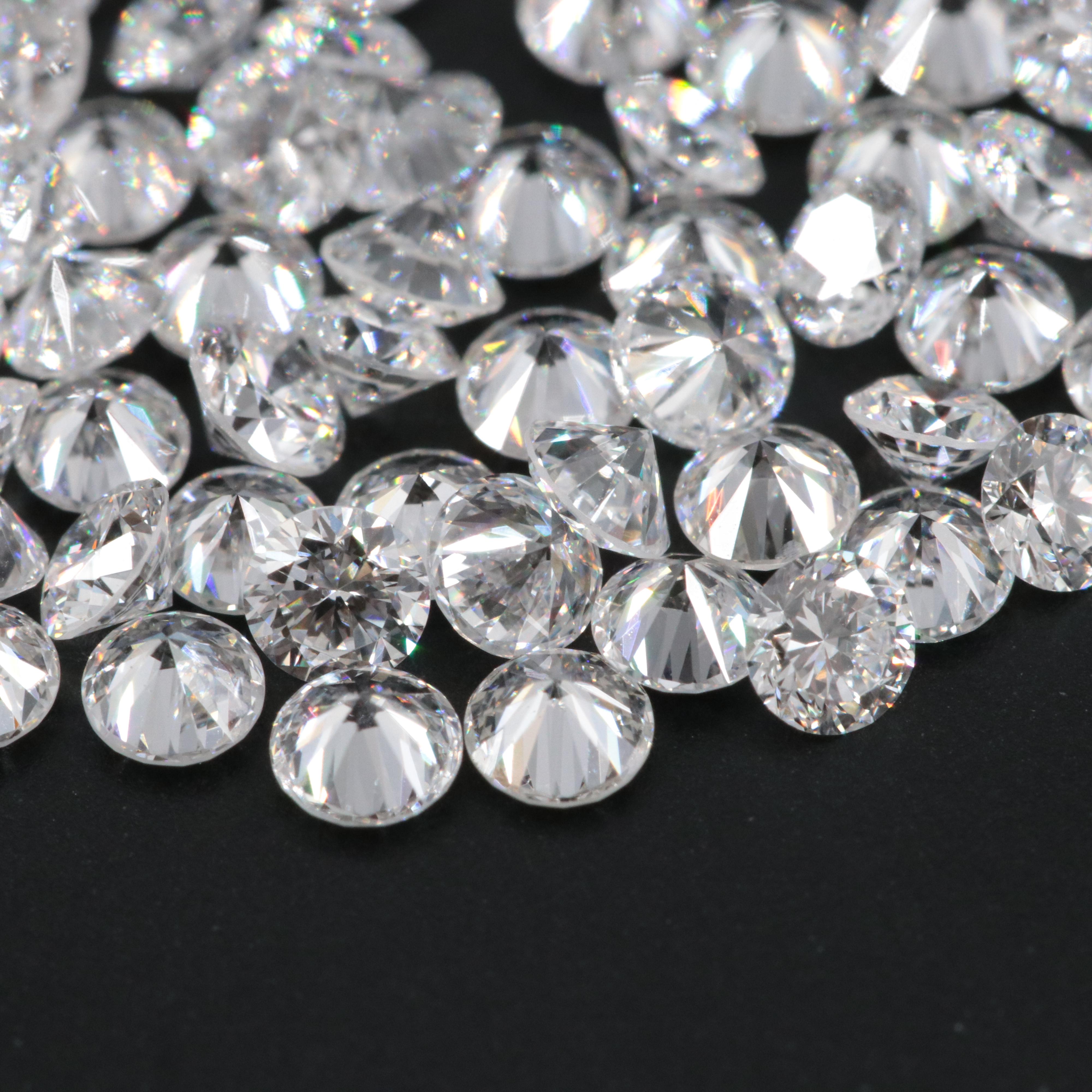 Loose 5.03 CTW Lab Grown Diamonds