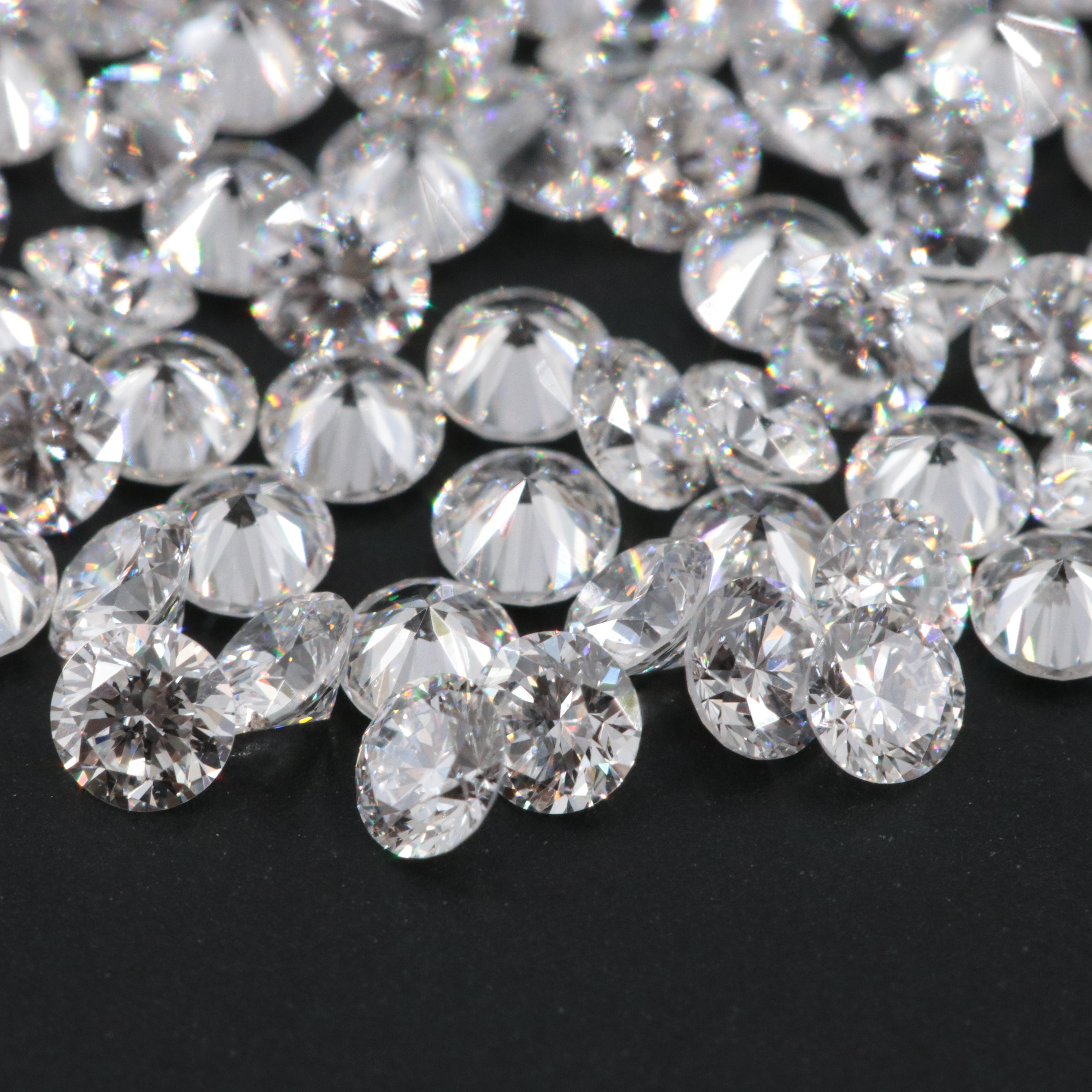 Loose 5.03 CTW Lab Grown Diamonds