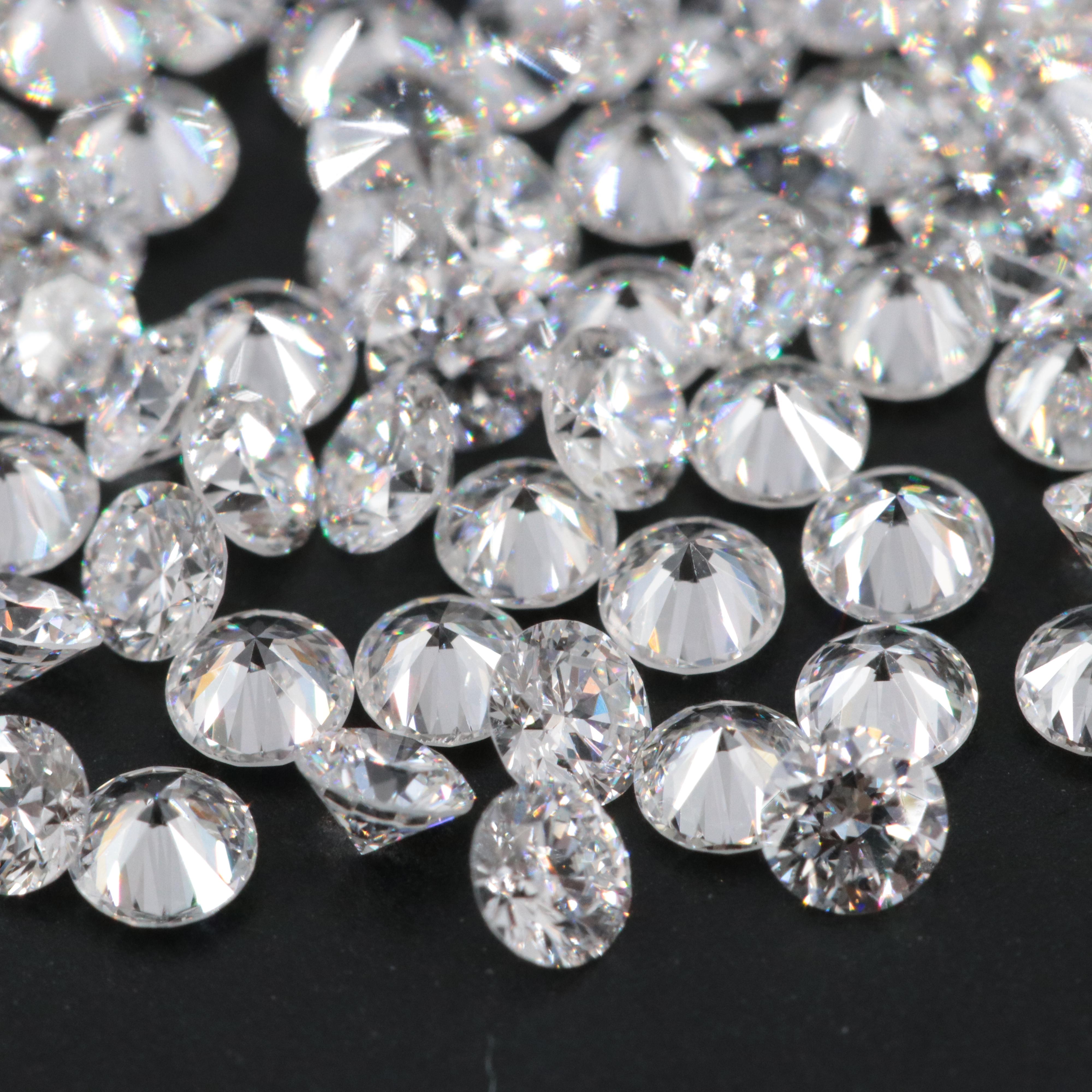 Loose 5.03 CTW Lab Grown Diamonds