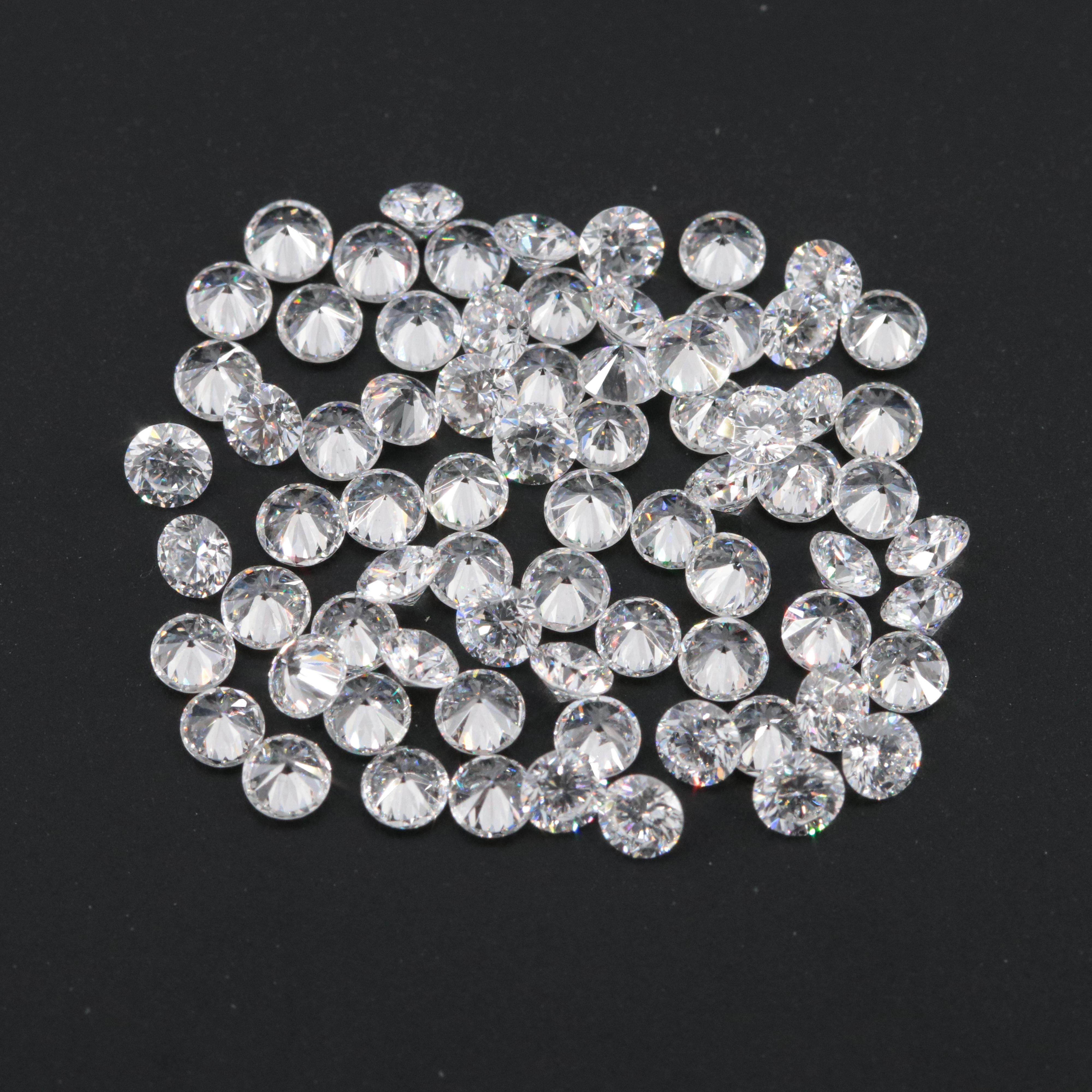 Loose 4.08 CTW Lab Grown Diamonds