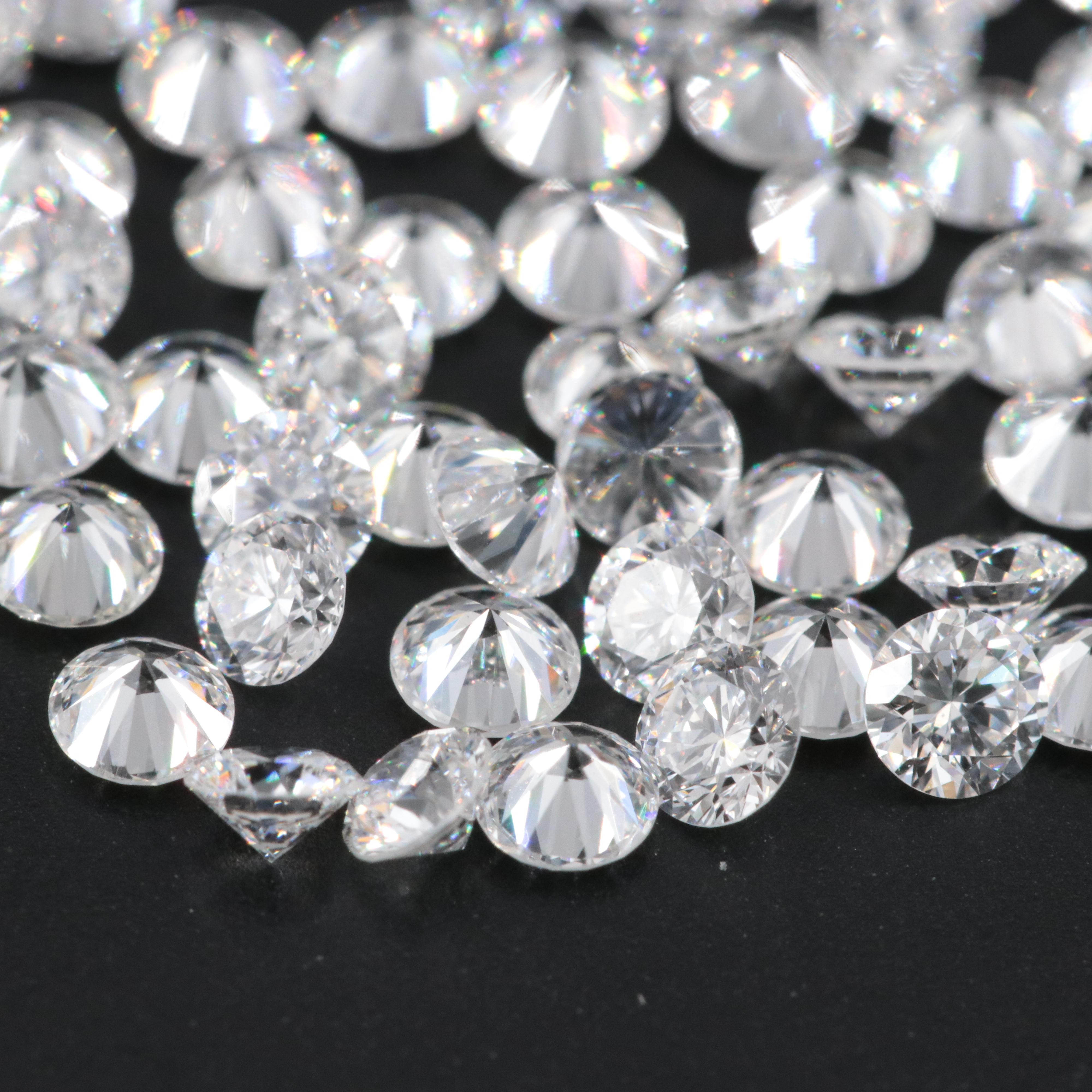 Loose 4.08 CTW Lab Grown Diamonds