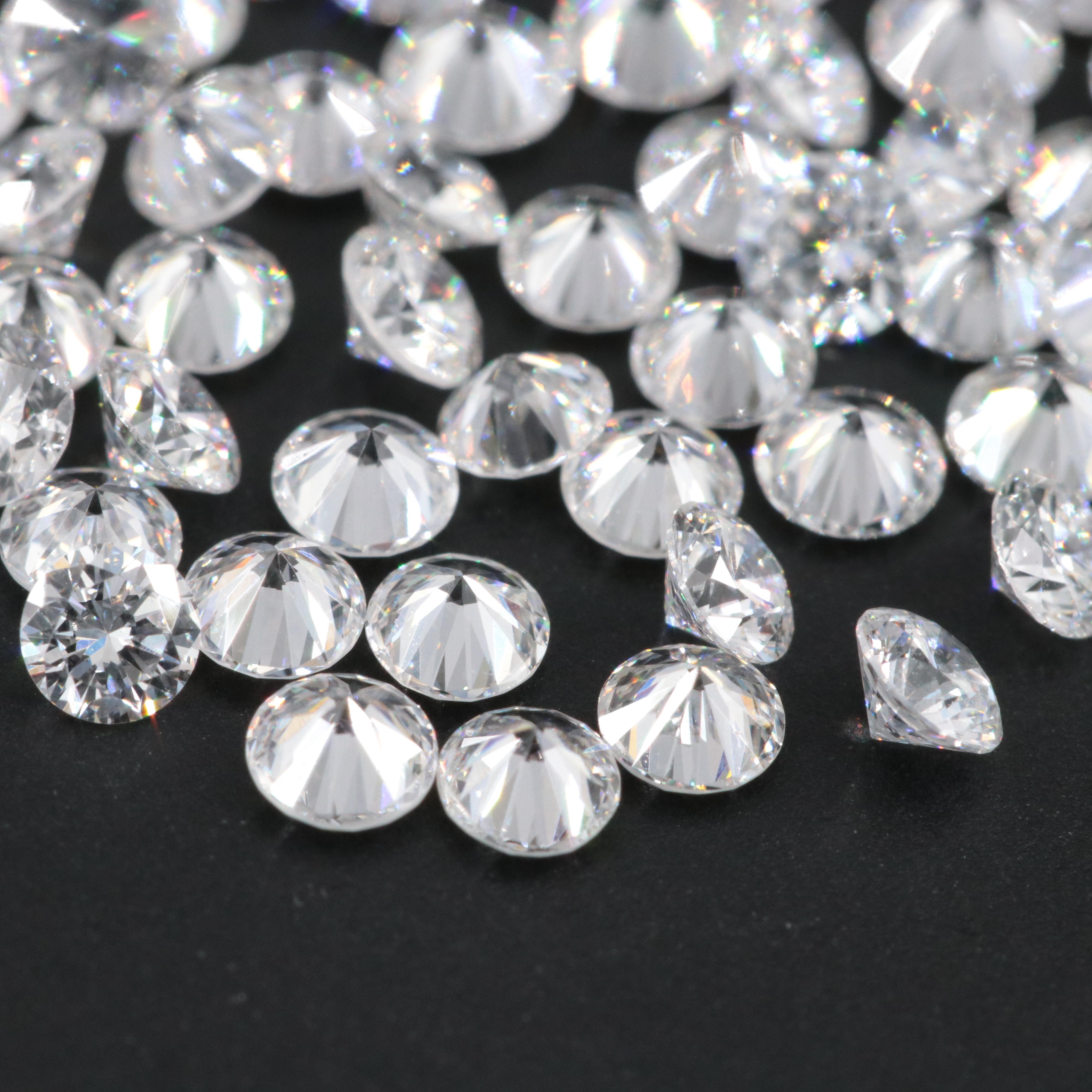 Loose 4.08 CTW Lab Grown Diamonds