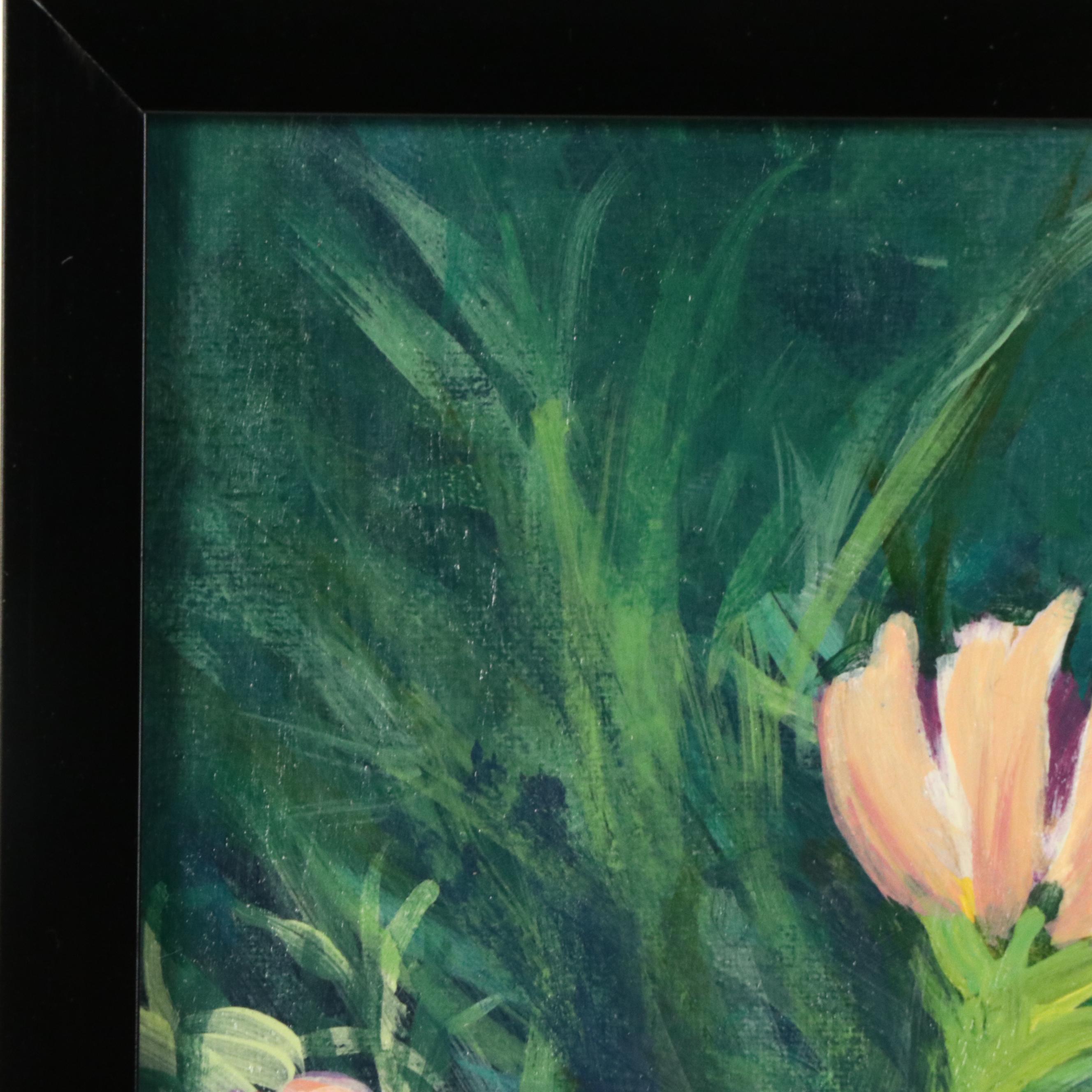 Rebecca Dailey Acrylic Painting  "Late Summer Beauty"